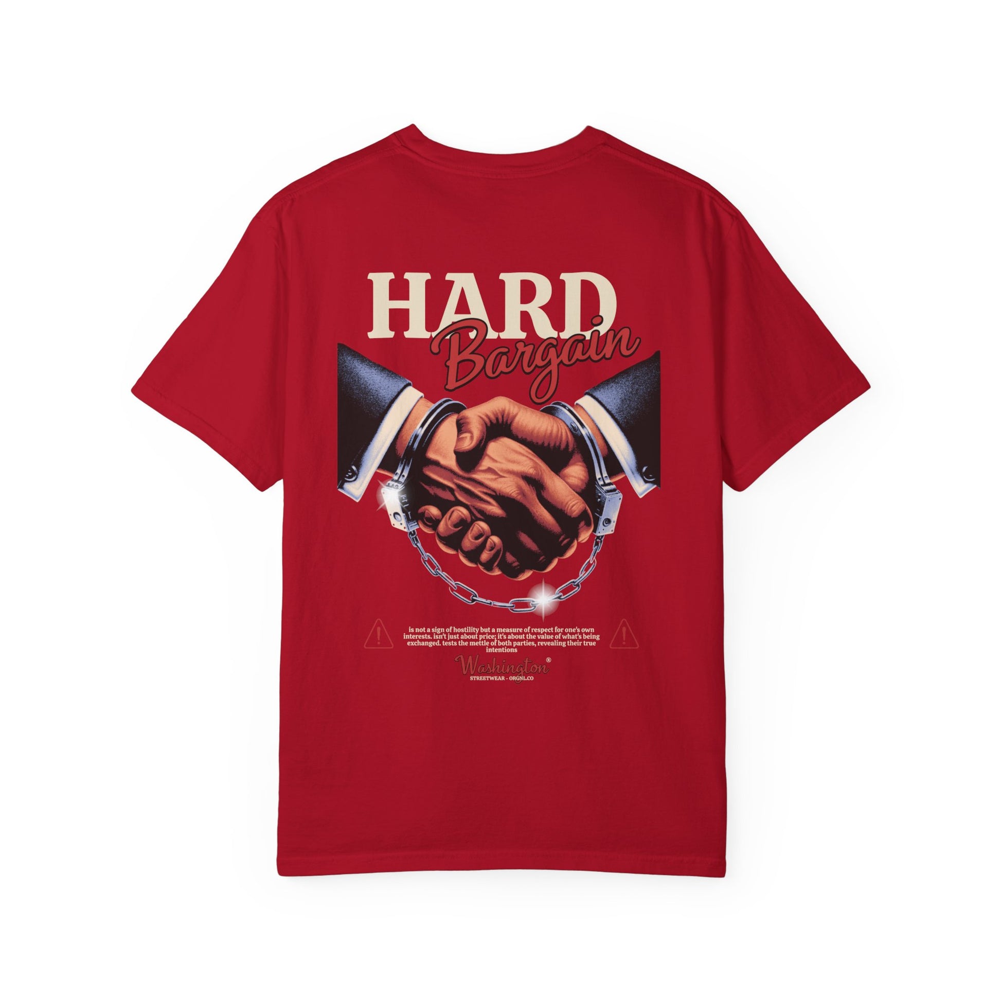 Garment-Dyed T-shirt Hard Bargain Graphic Tee