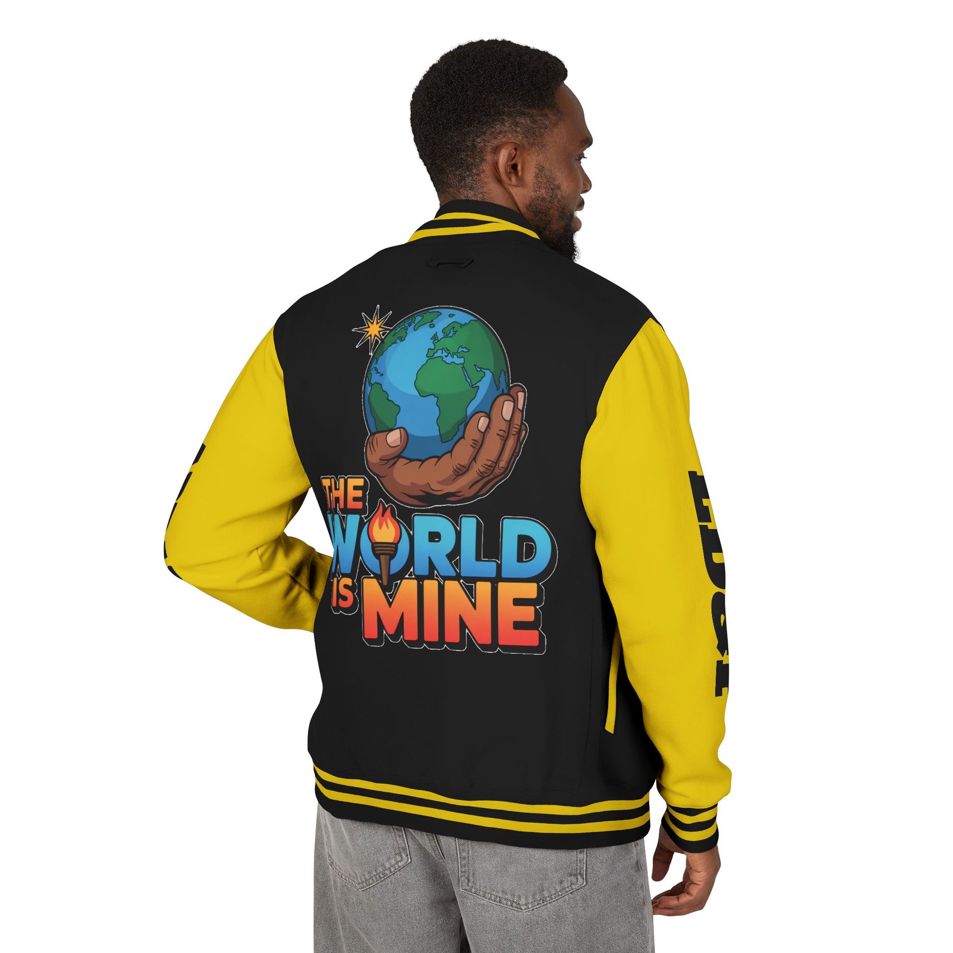 Letterman Jacket - The World is Mine LD&P APPAREL Design