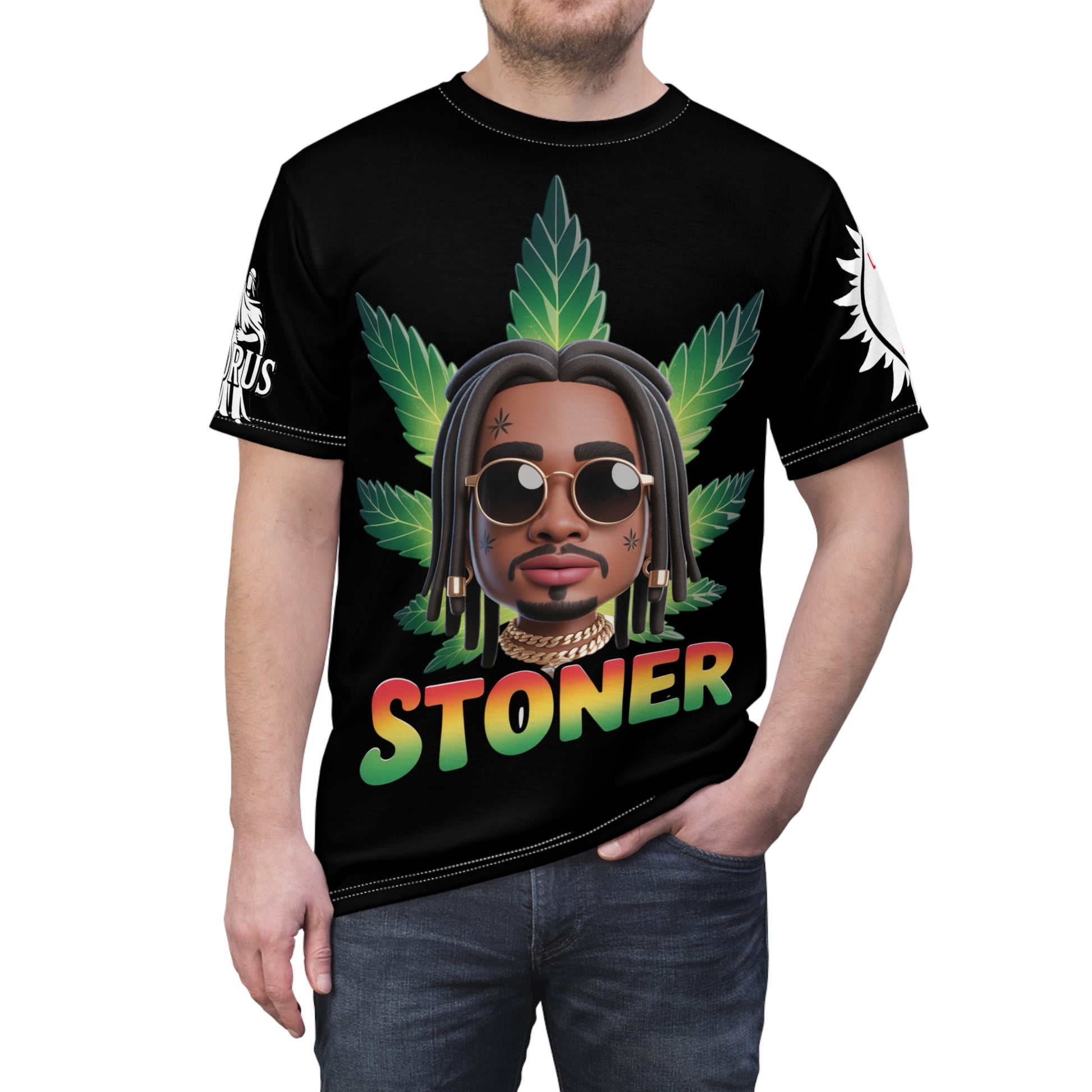 Stoner Unisex Tee - Lux Domini and Phosphorus LD&P Apparel Design