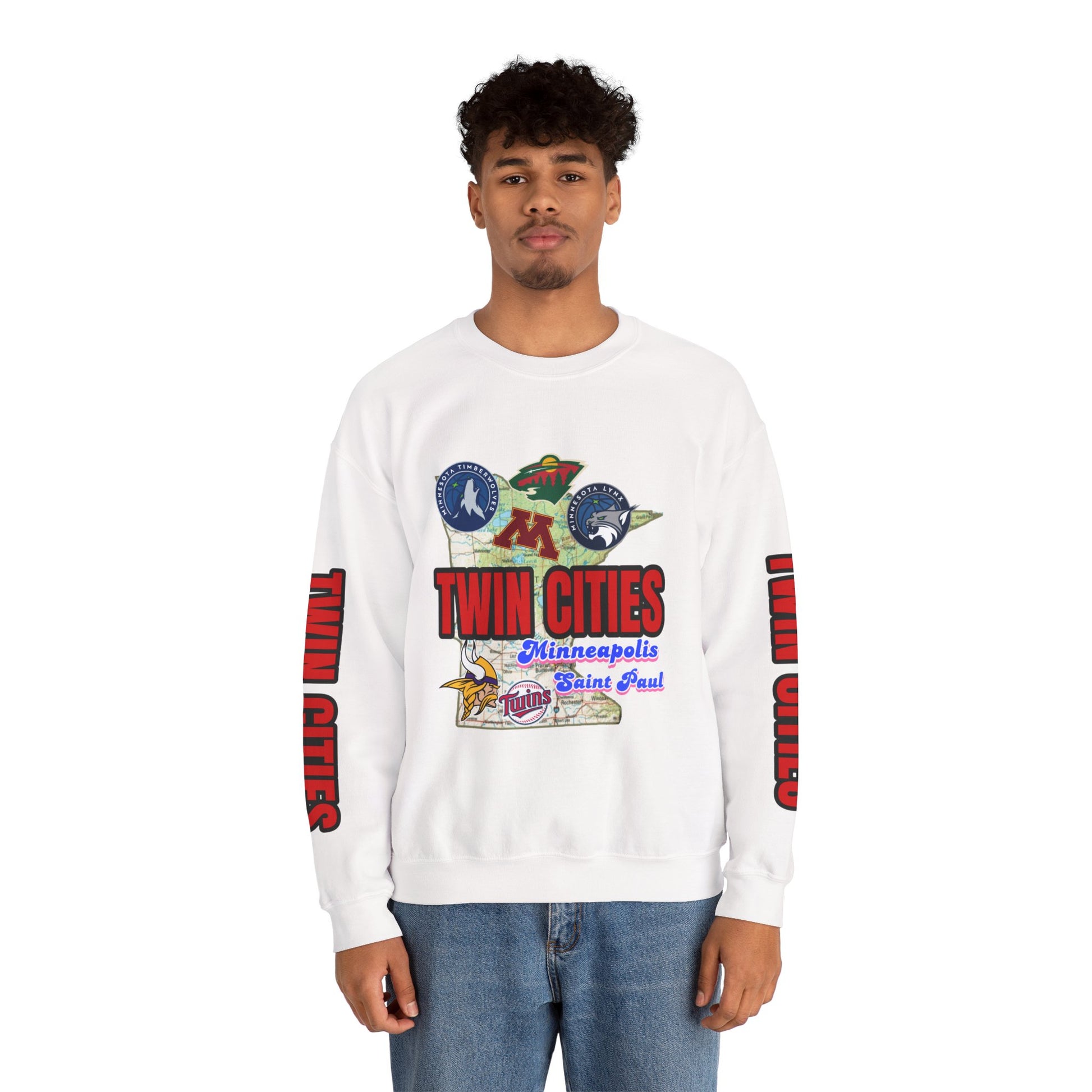 Crewneck Sweatshirt TWIN CITIES Urban Design