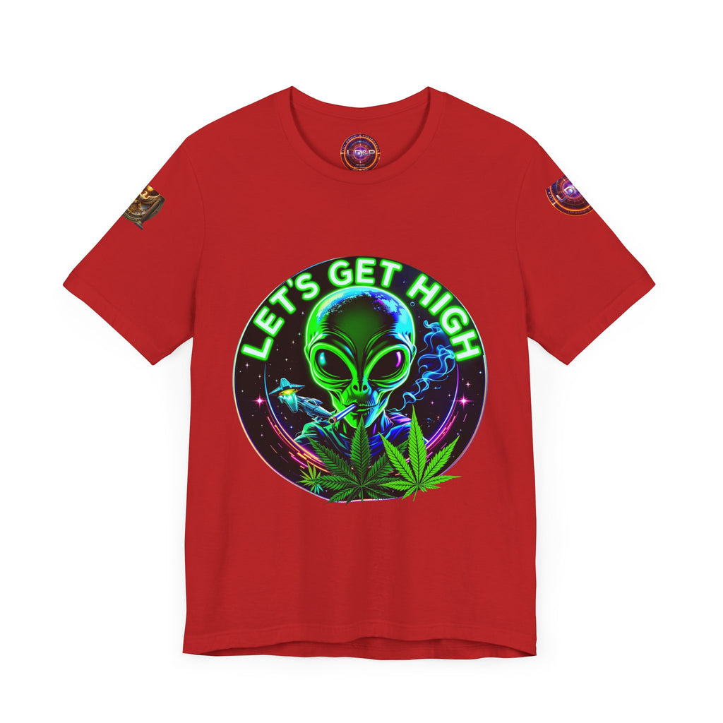 LD&P Apparel Designs Alien lets get high