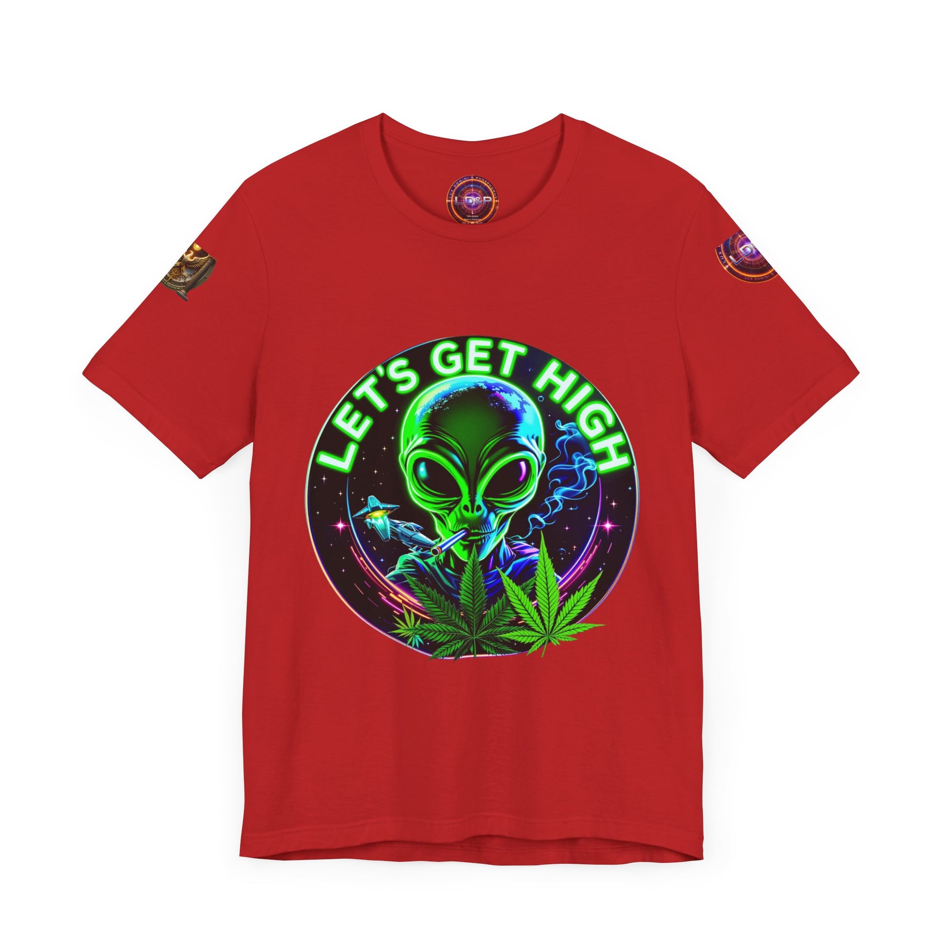 LD&P Apparel Designs Alien lets get high