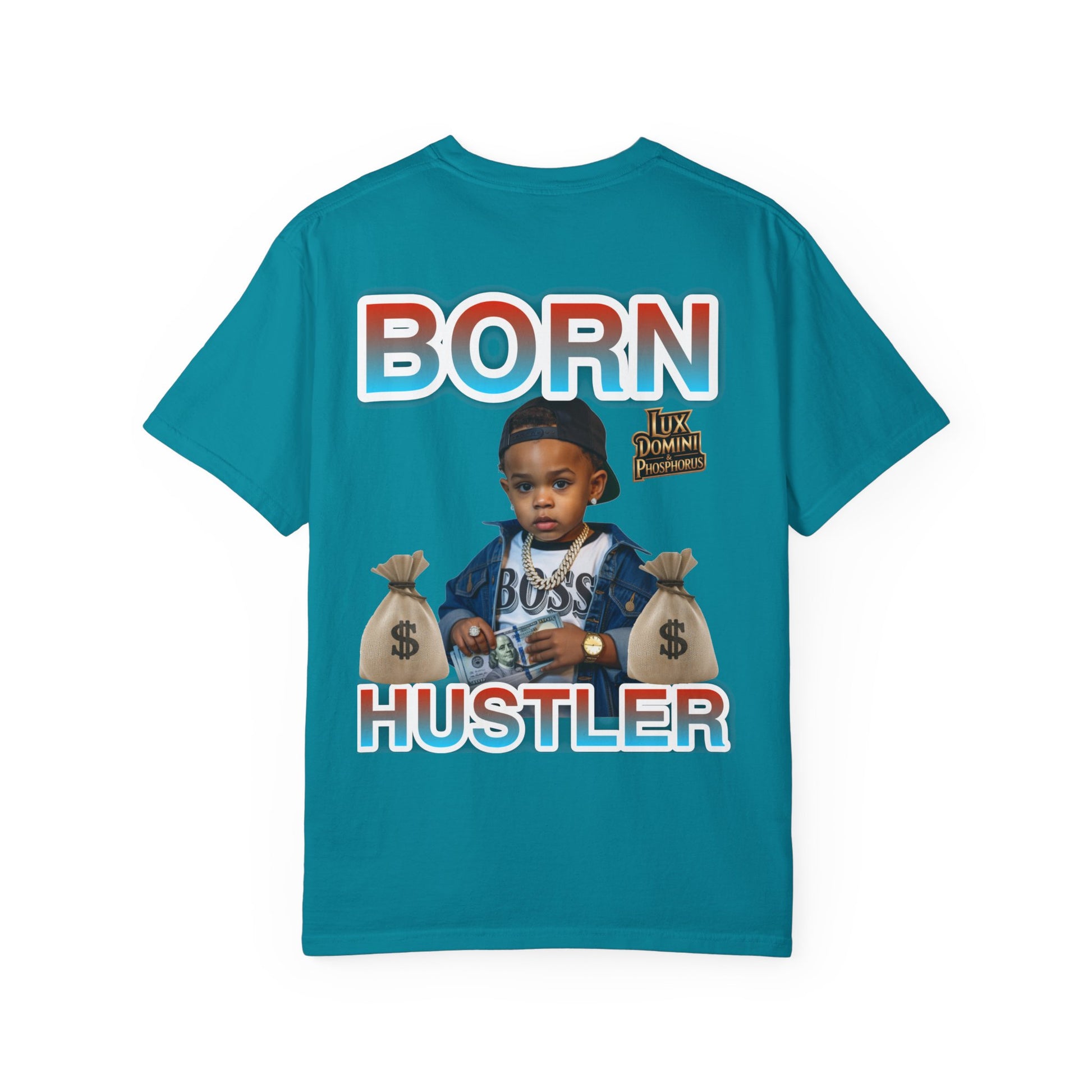 Garment-Dyed T-shirt BORN HUSTLER LD&P APPAREL