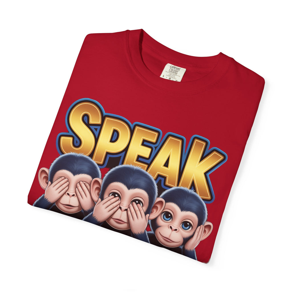 Graphic T-Shirt Speak See Hear No Evil design #2