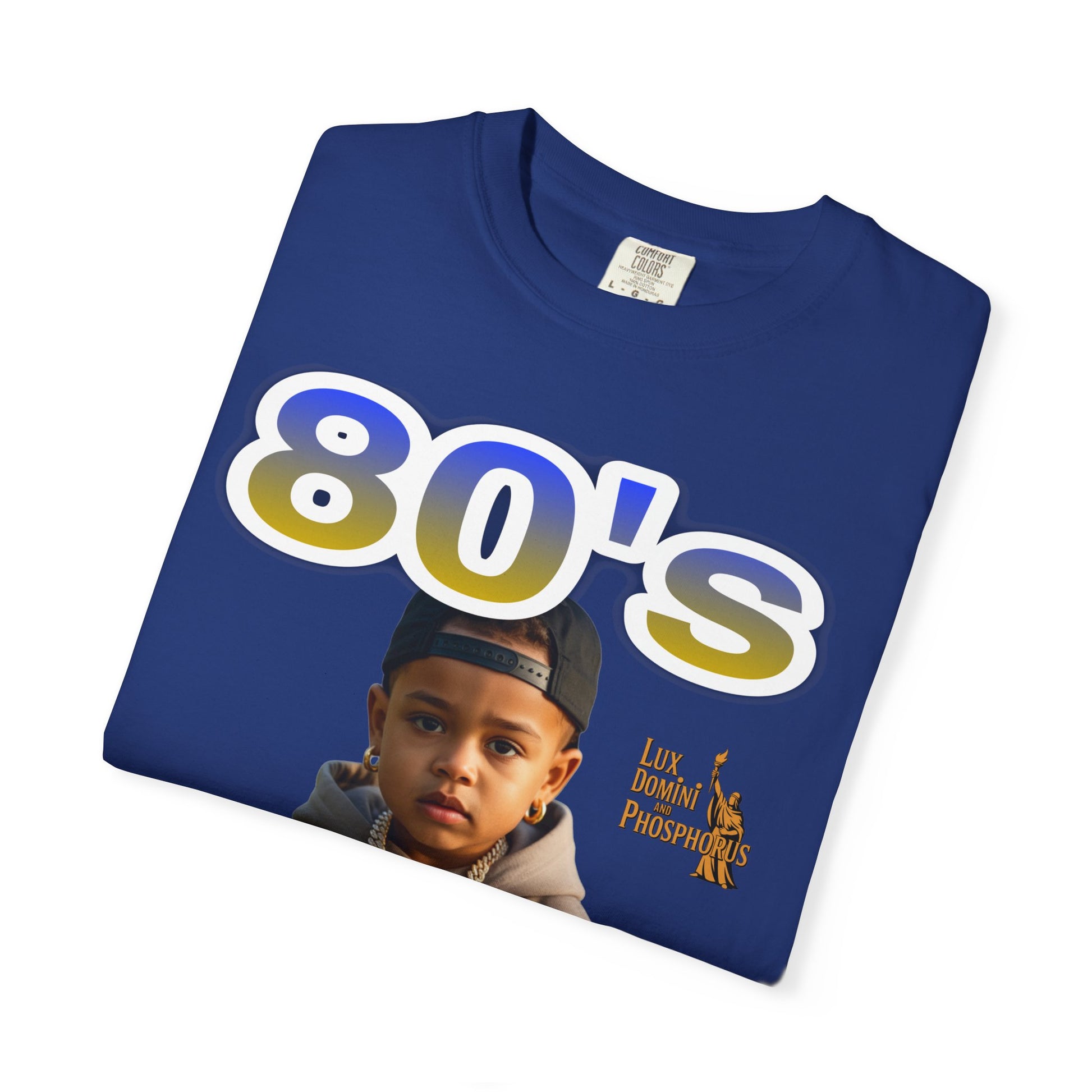 80s Baby Unisex Garment-Dyed T-shirt - LD&P APPAREL