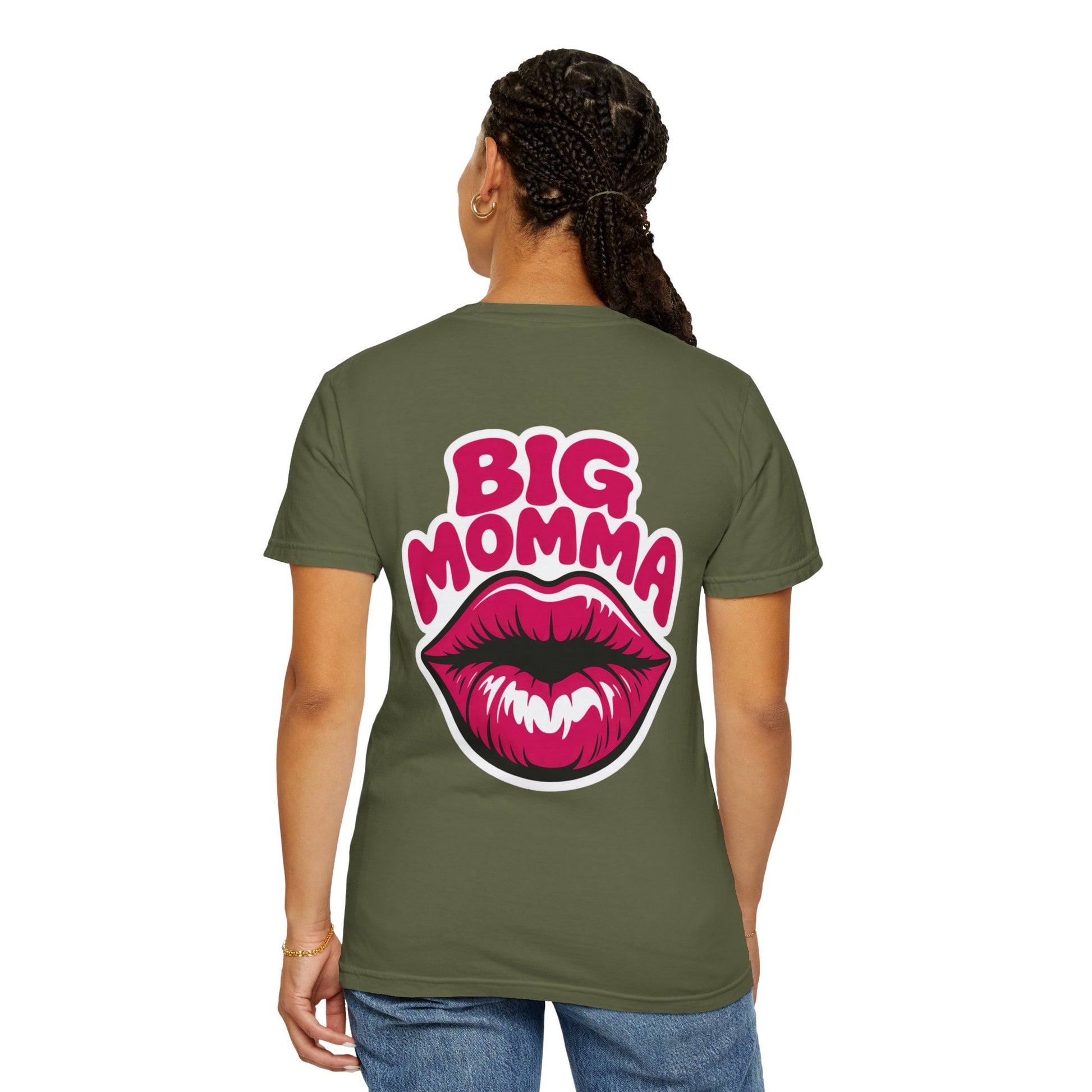 Dyed T-shirt - Big Moma Print