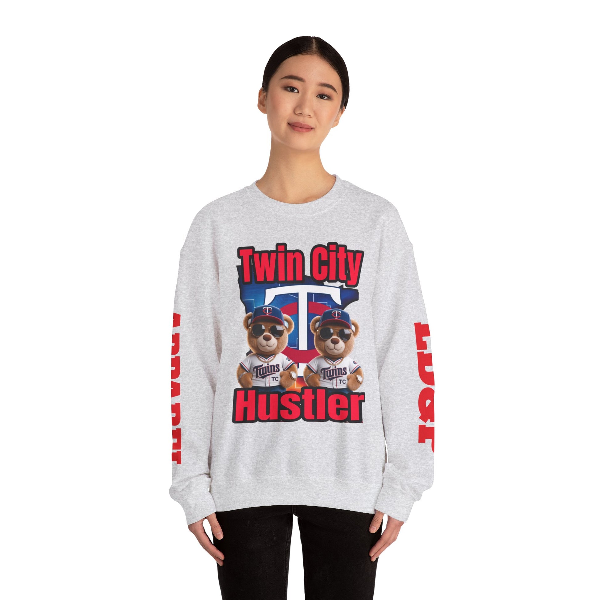 Crewneck Sweatshirt Twin City Hustler LD&P Apparel Design