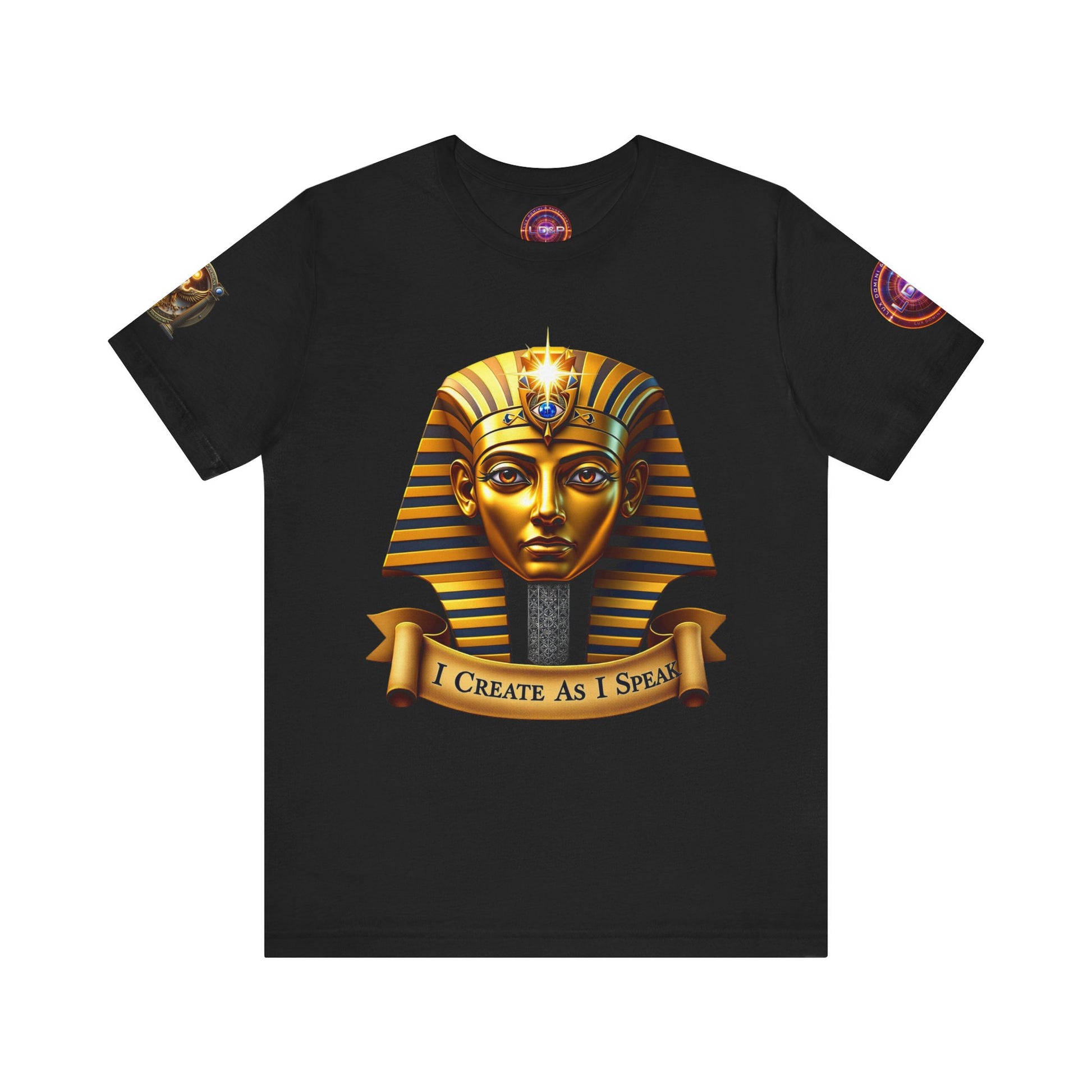 Artist Unisex Tee - I Speak As I Create Design