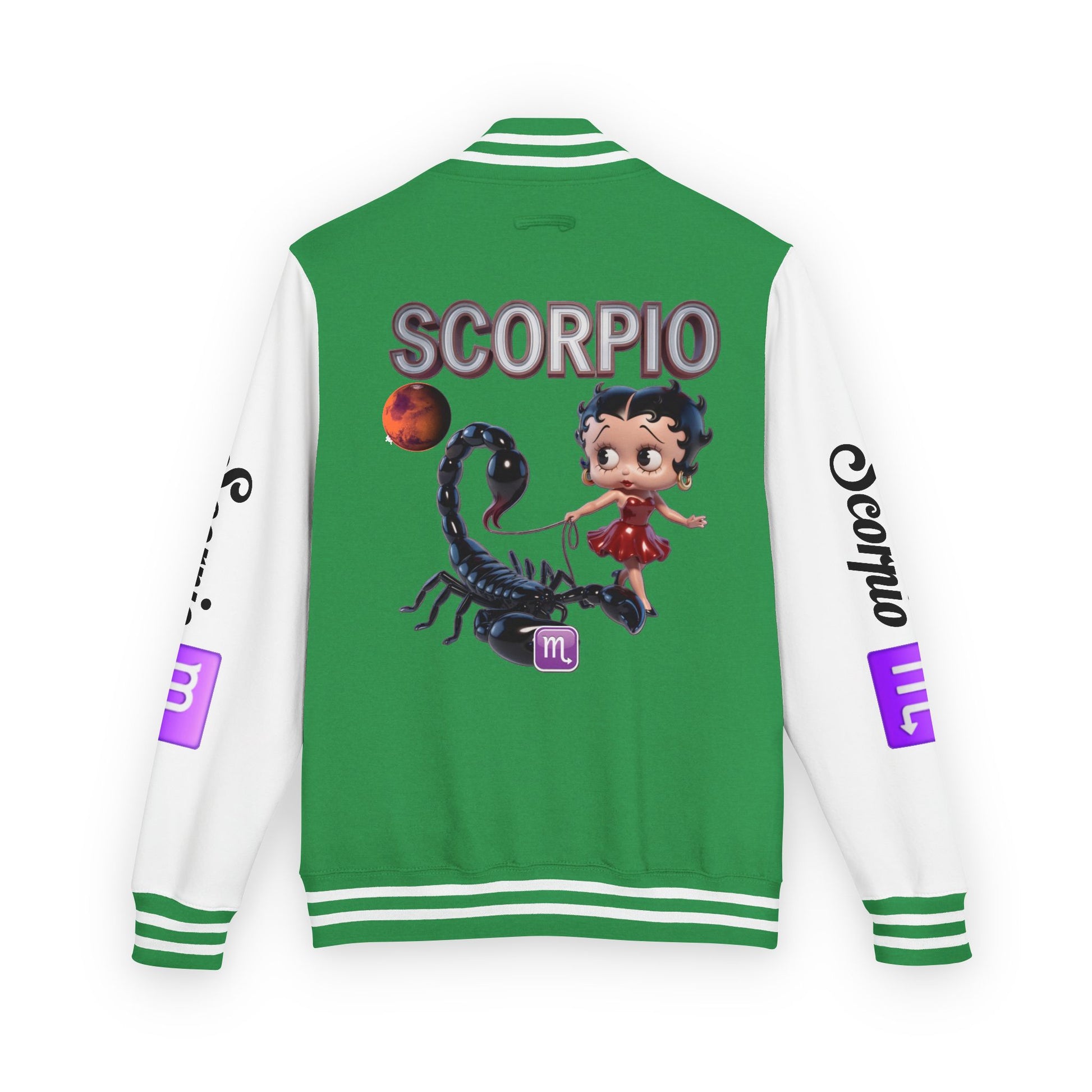 Letterman Jacket Scorpio Zodiac Design