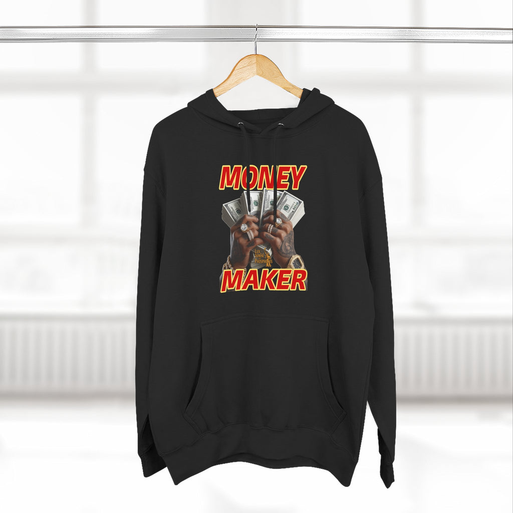 Fleece Hoodie - Money Maker Design