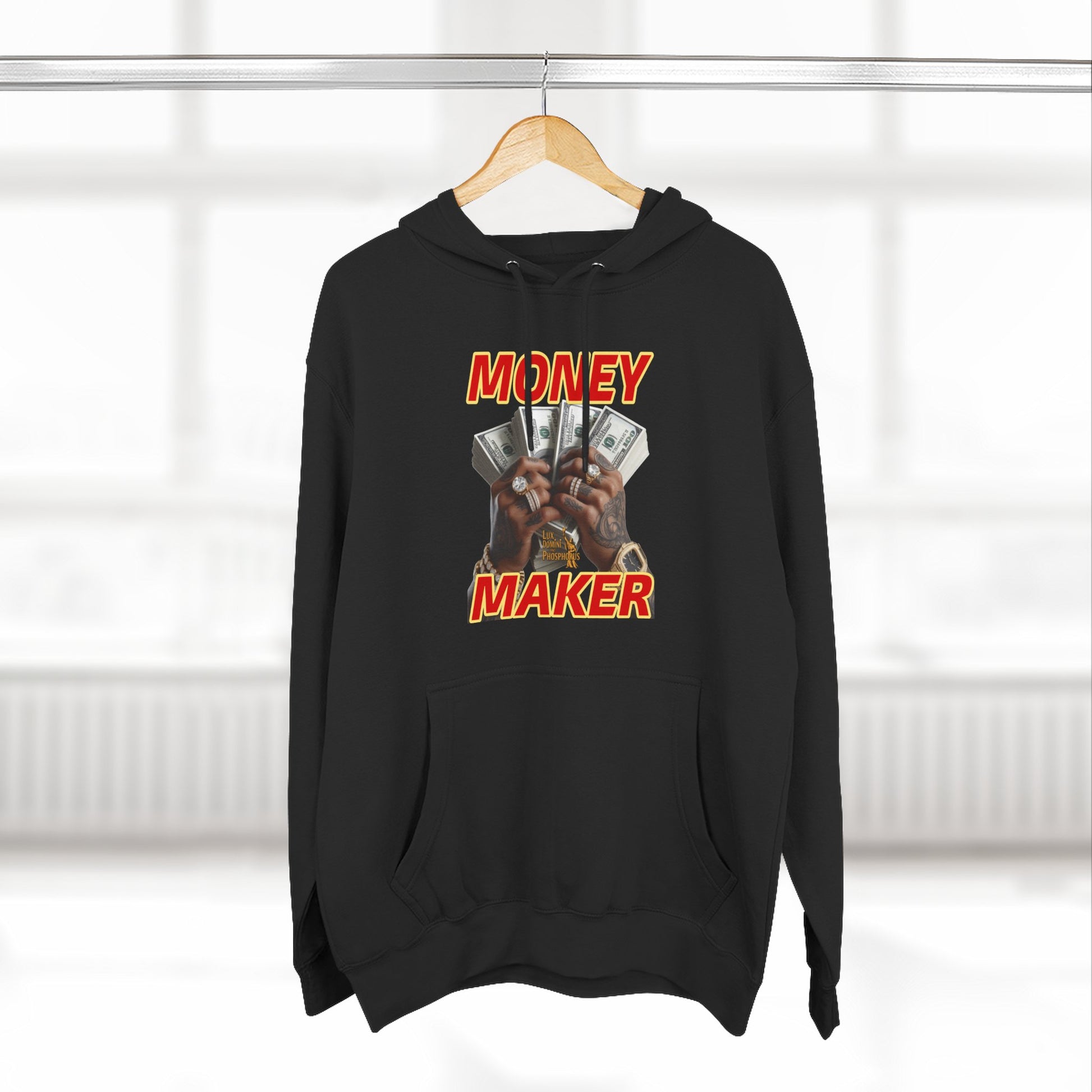 Fleece Hoodie - Money Maker Design