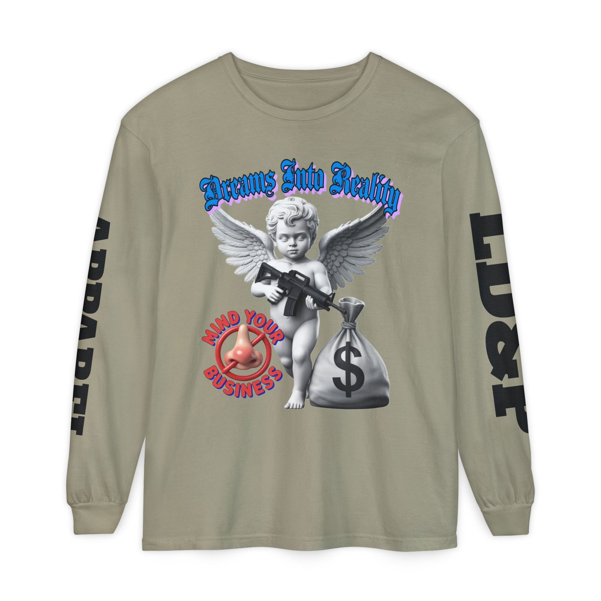 Garment-Dyed Long Sleeve T-Shirt Dreams Into Reality