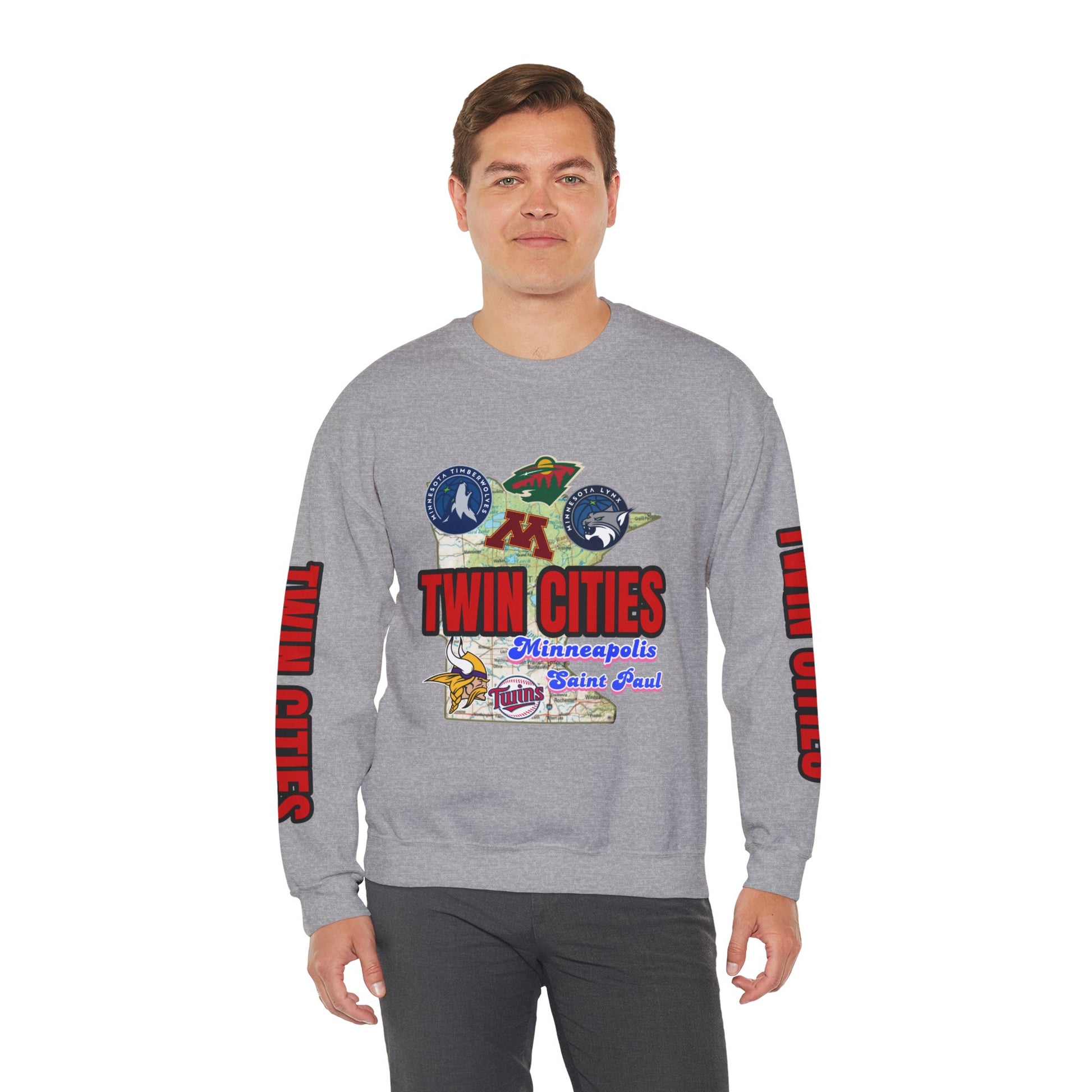 Crewneck Sweatshirt TWIN CITIES Urban Design