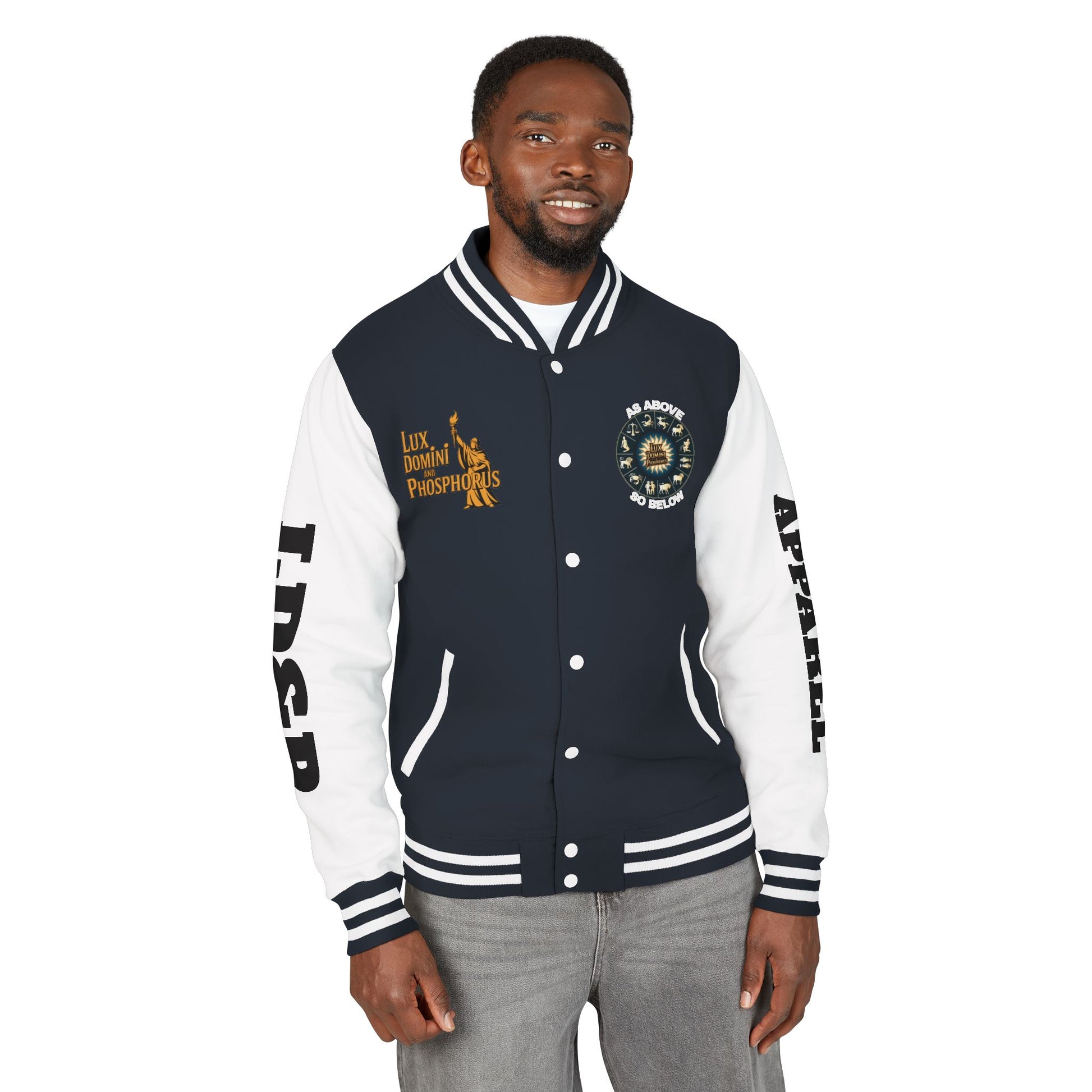 Letterman Jacket - As above so below LD&P APPAREL Design