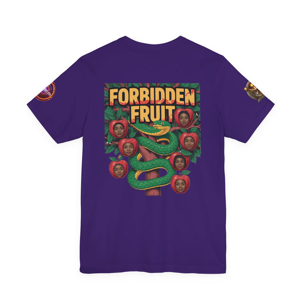 Short Sleeve Tee - Tree of Knowledge Forbidden Fruit Design