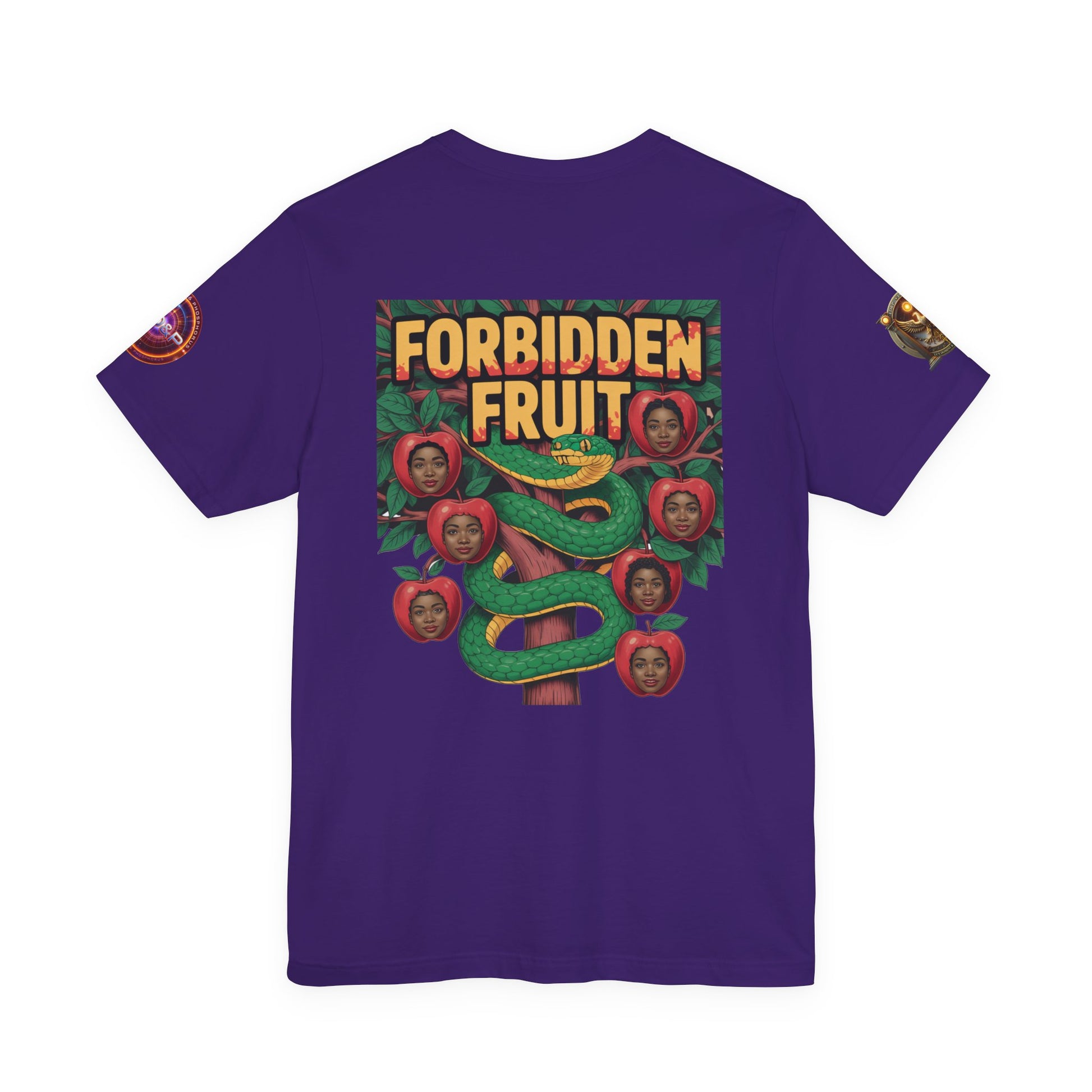 Short Sleeve Tee - Tree of Knowledge Forbidden Fruit Design