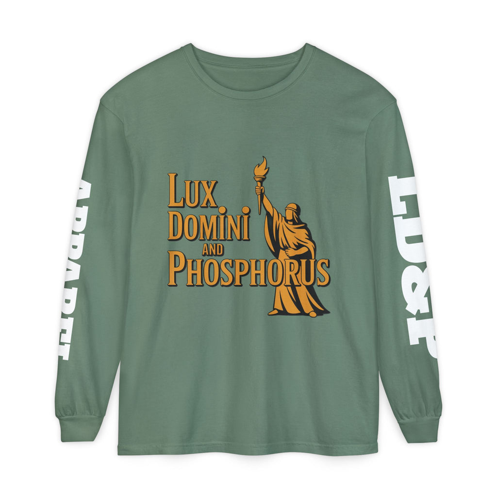 Long Sleeve T-Shirt Lux Domini and Phosphorus LD&P Apparel Design
