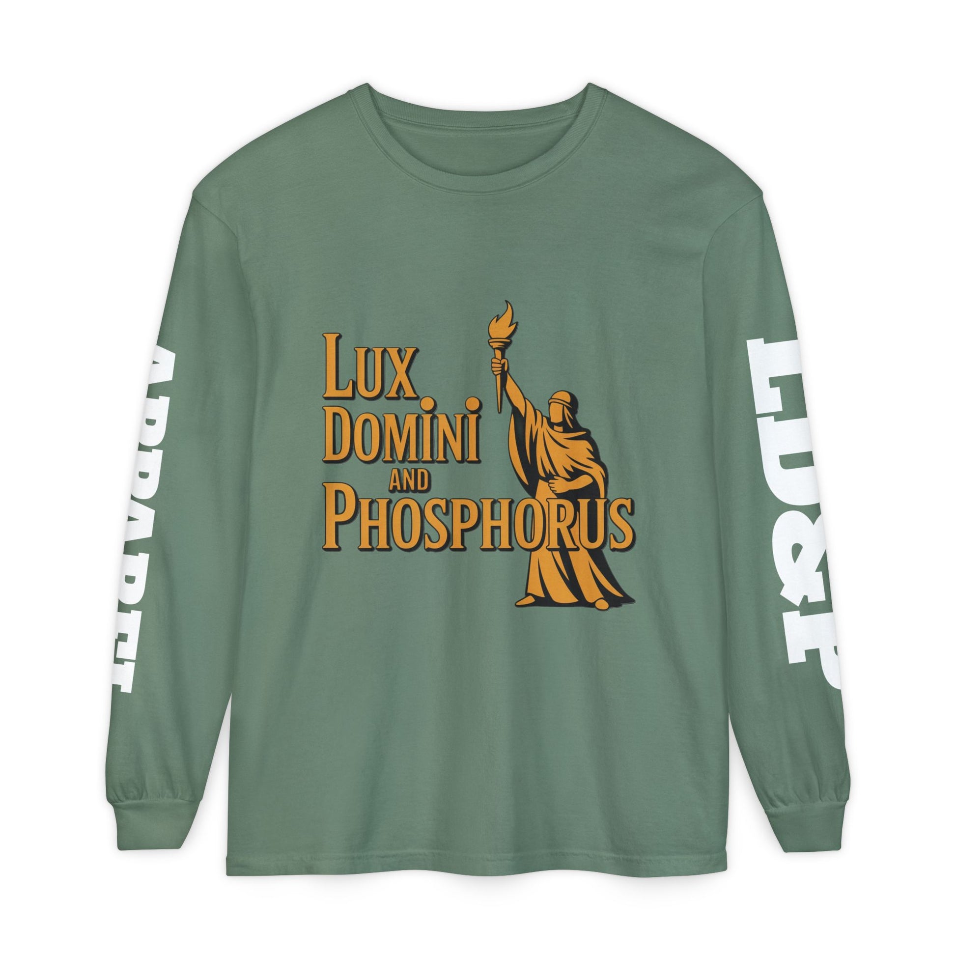 Long Sleeve T-Shirt Lux Domini and Phosphorus LD&P Apparel Design