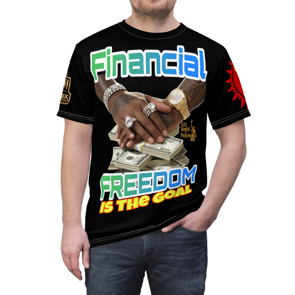 Financial Freedom Unisex Cut & Sew Tee