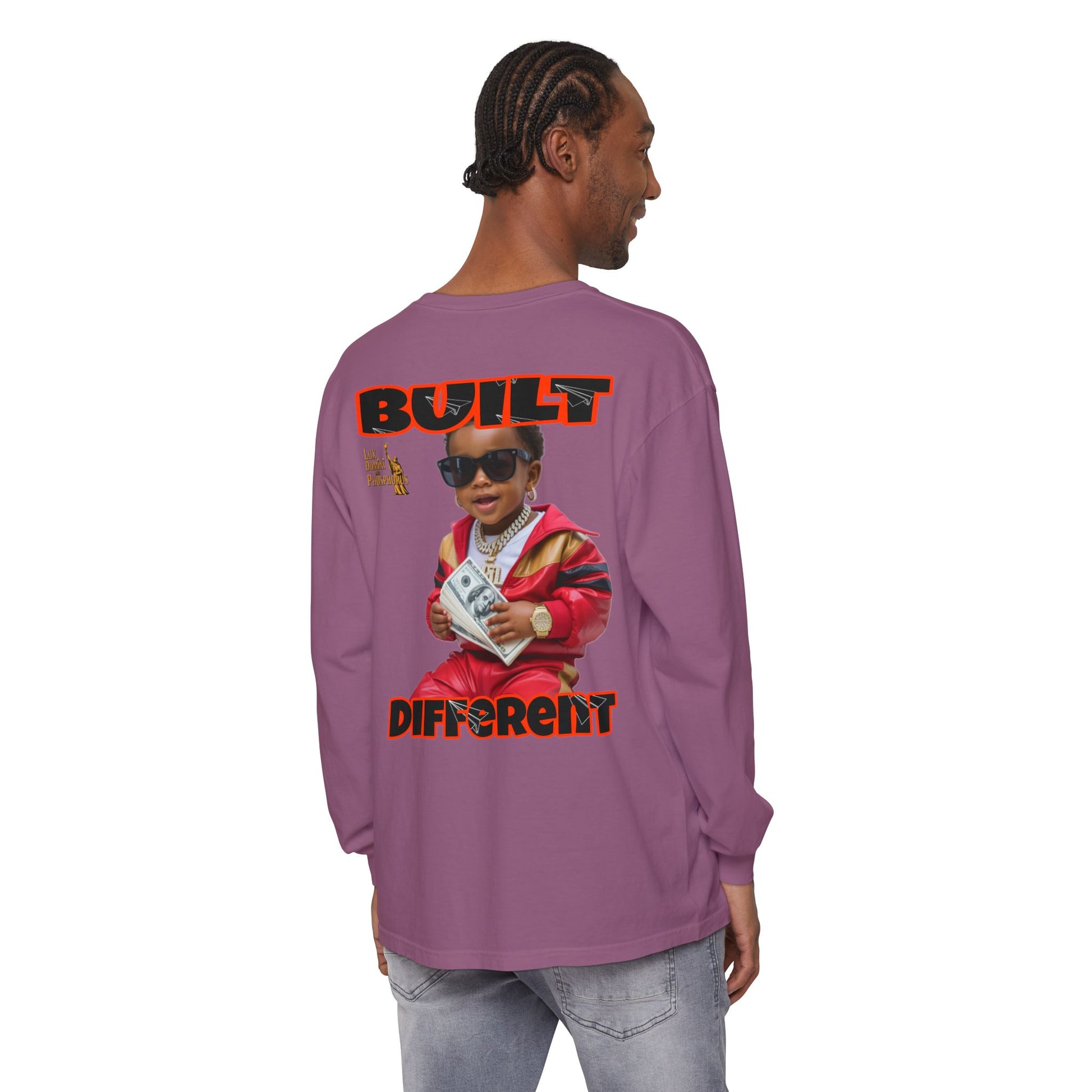 Long Sleeve T-Shirt - Built Different LD&P Apparel Design