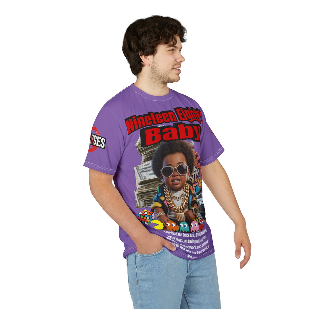 Nineteen Eighty's Baby Graphic Tee LD&P APPAREL Light Purple