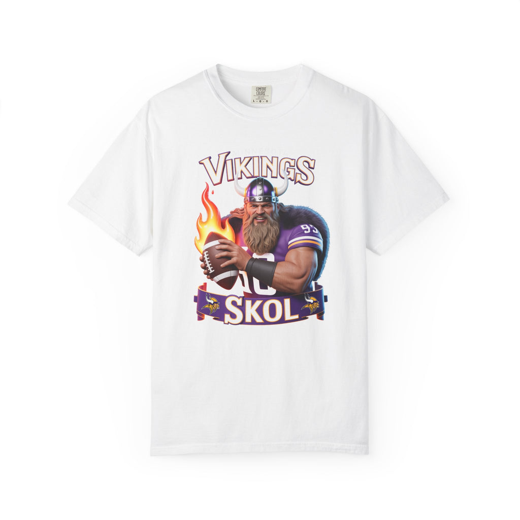 T-Shirt - Minnesota Vikings SKOL Unisex Garment-Dyed Tee