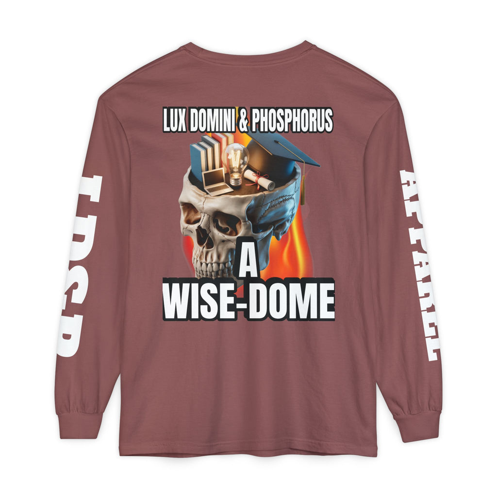 'A Wise-Dome' LD&P APPAREL Long Sleeve Tee