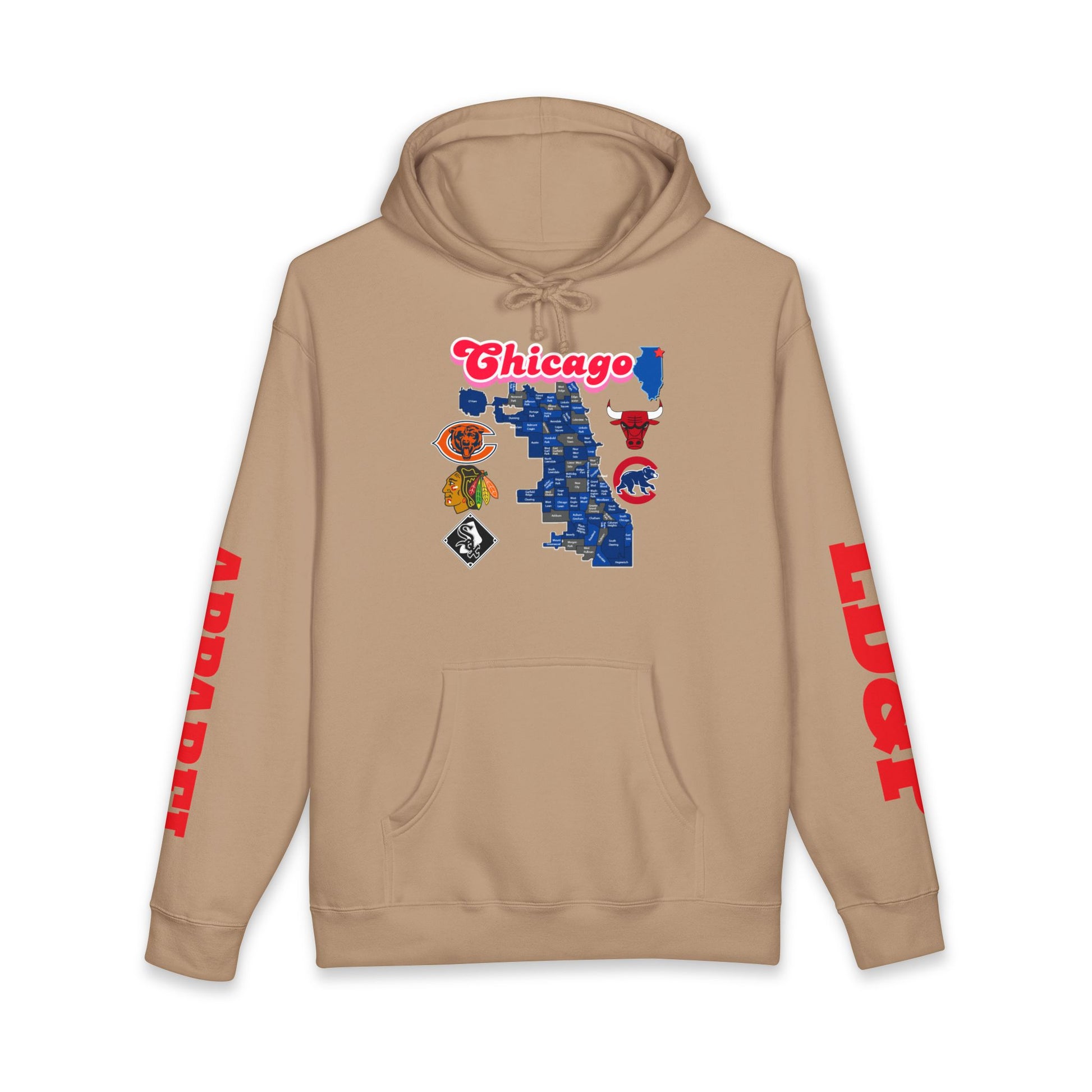 Chicago LD&amp;P Unisex Hoodie - Stylish Apparel Design