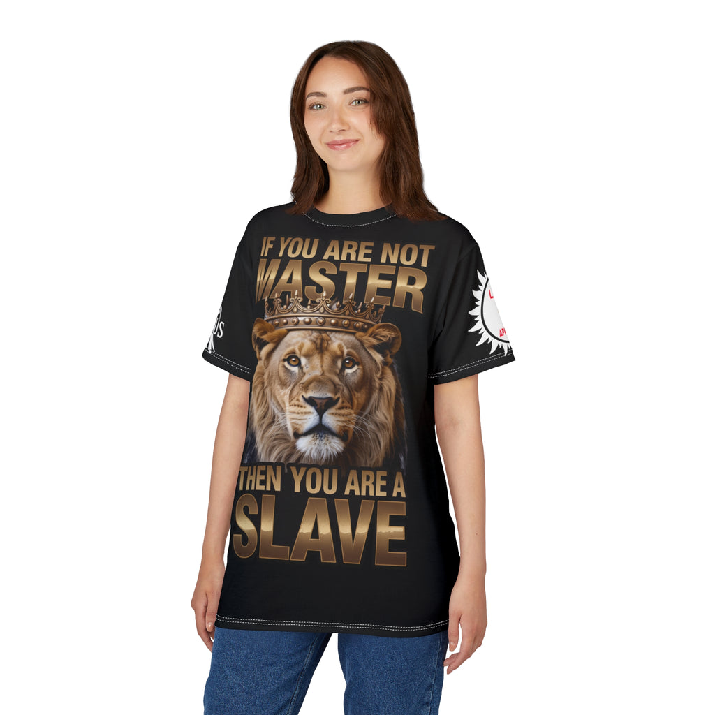 MASTER OR SLAVE Unisex Tee - Lux Domini and Phosphorus LD&P Apparel Design
