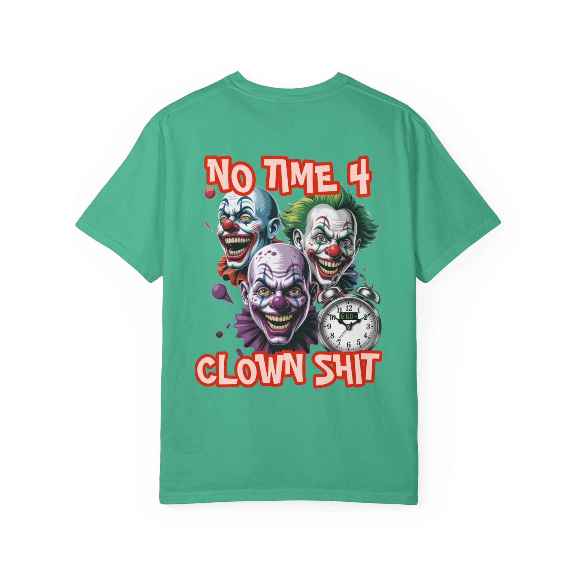 Garment-Dyed T-shirt - Born Hustler Design