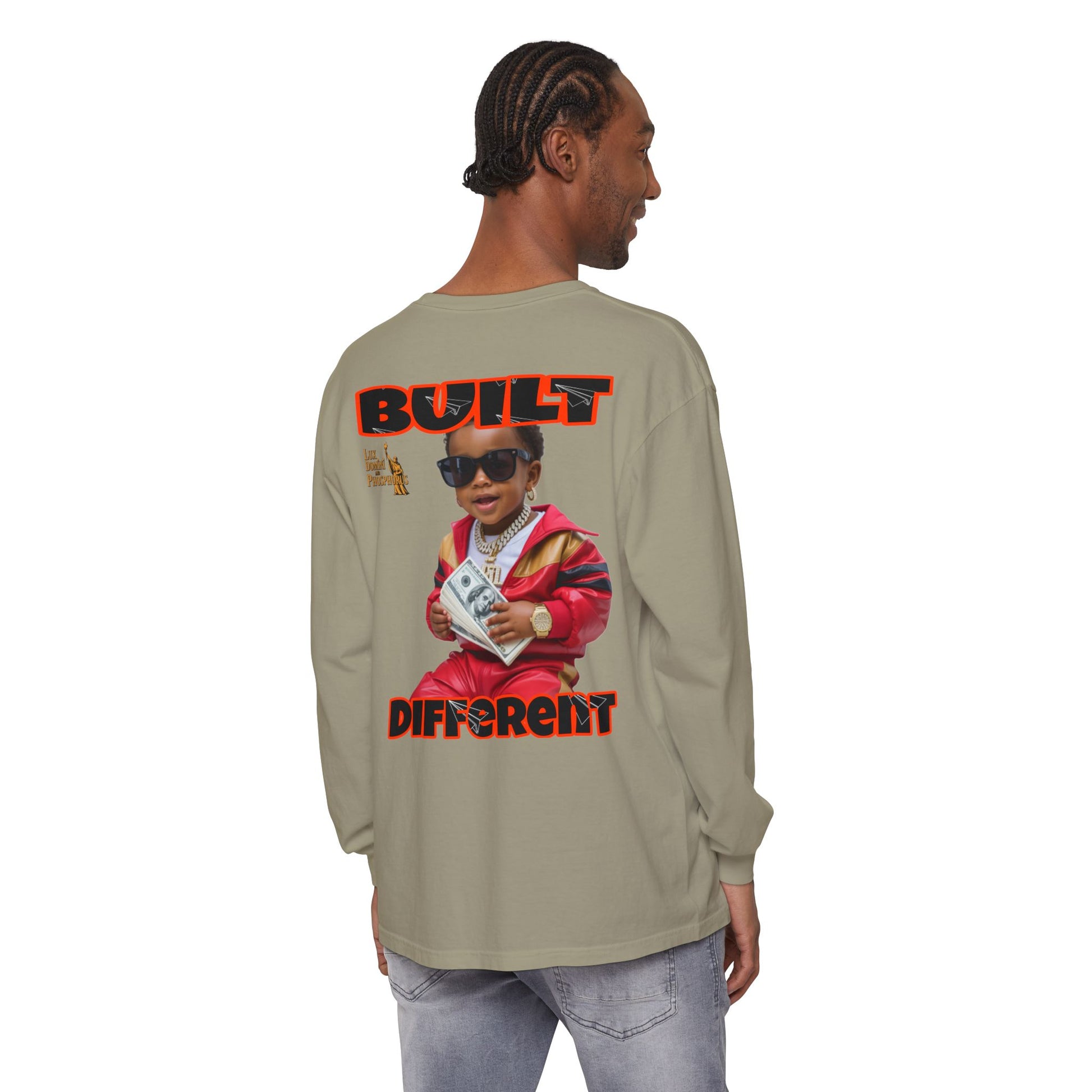 Long Sleeve T-Shirt - Built Different LD&P Apparel Design