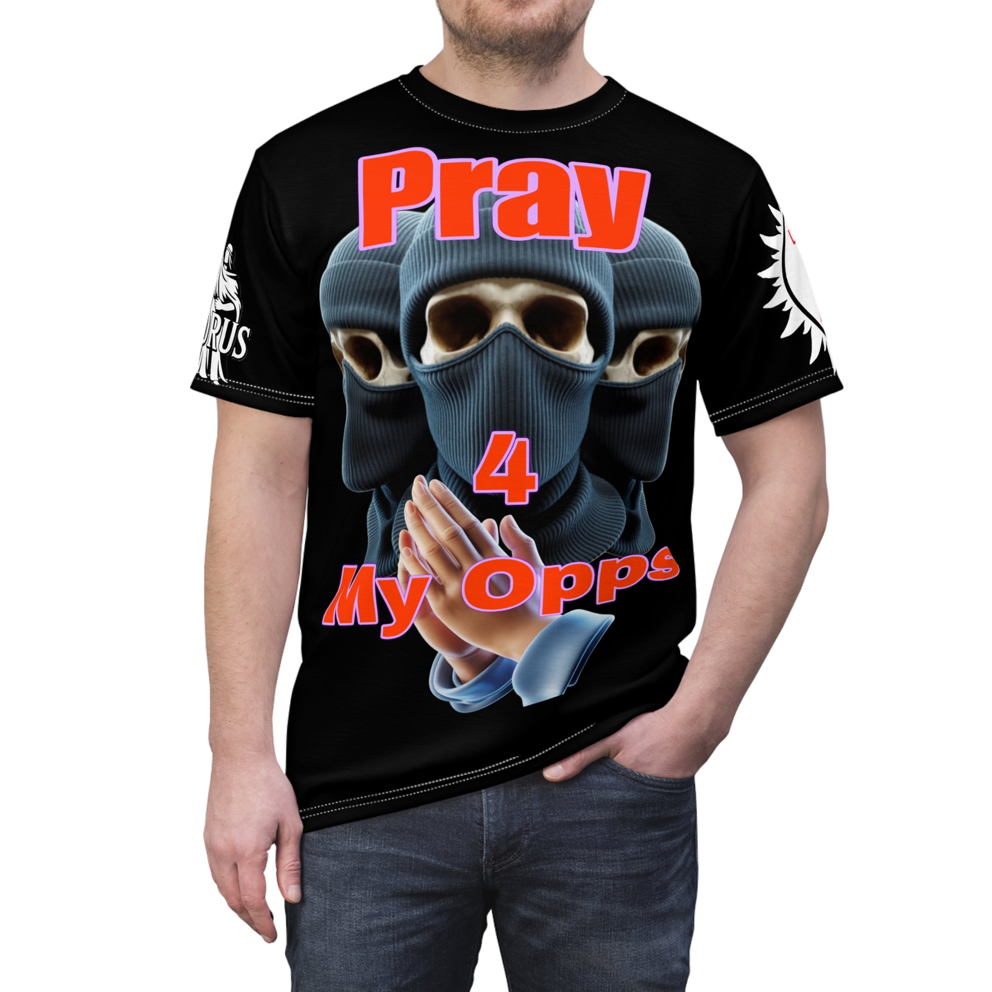Pray For My Opps  Unisex Tee - Lux Domini and Phosphorus LD&P Apparel Design