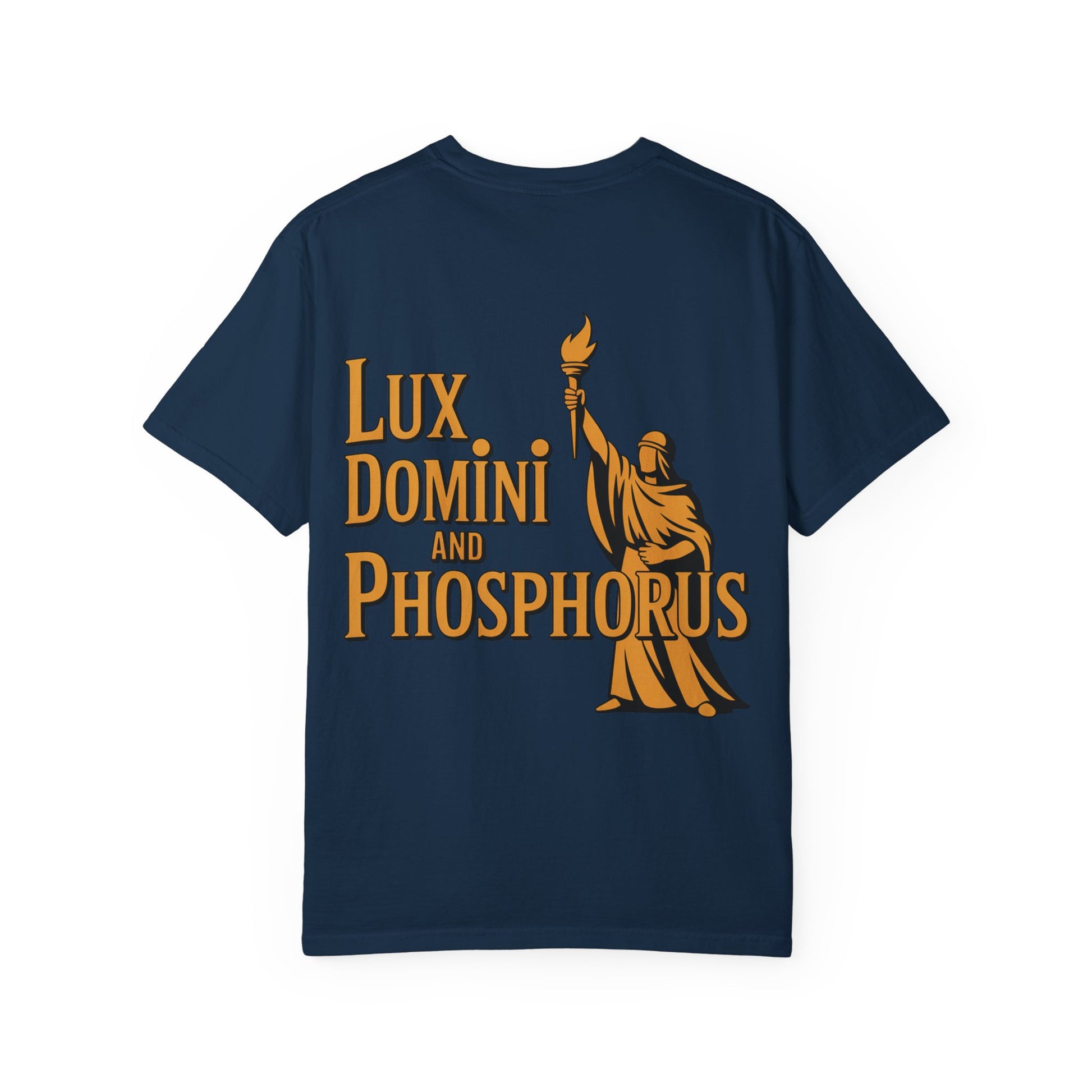 Garment-Dyed T-shirt Thin Line Love Hate LD&amp;P APPAREL Design