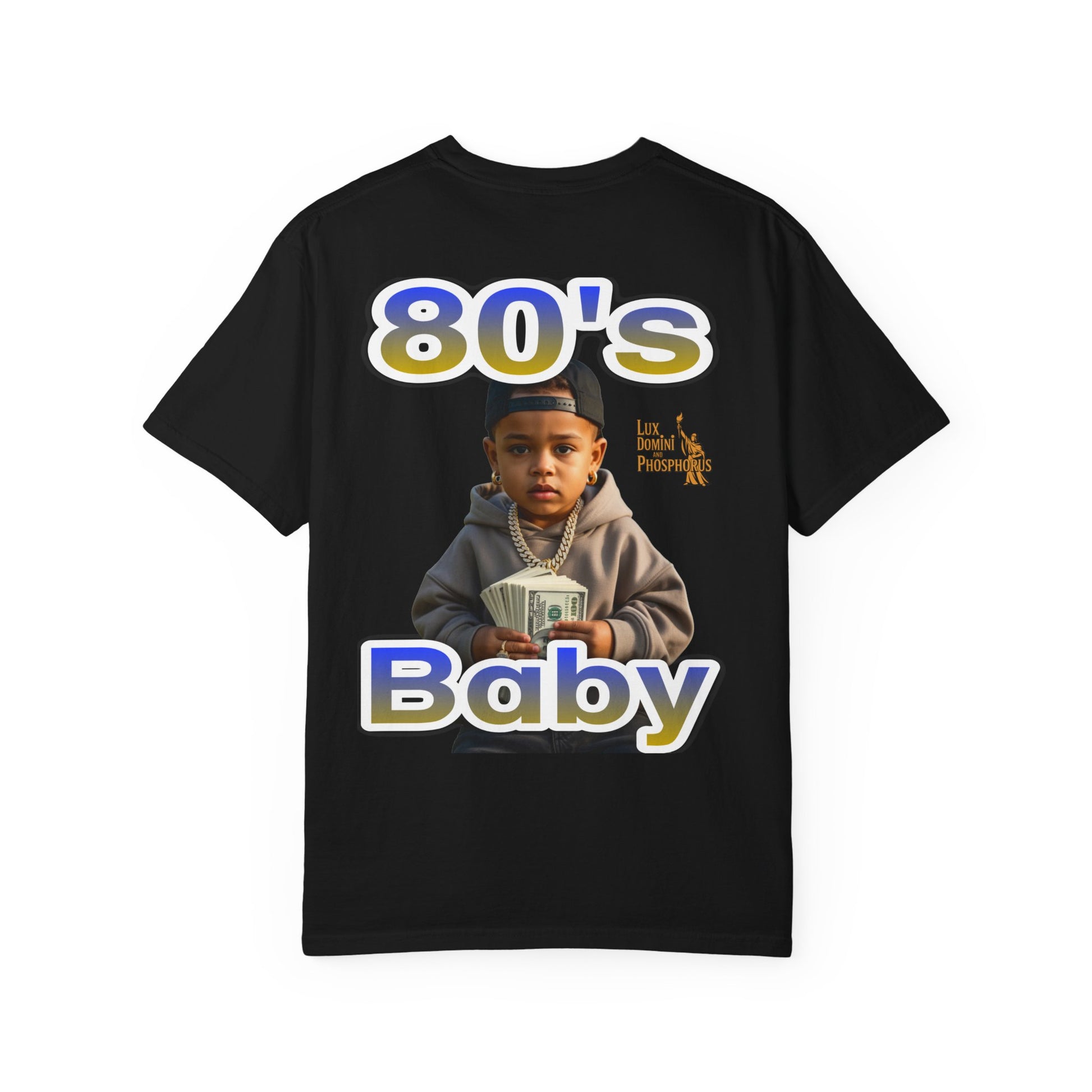 80s Baby Unisex Garment-Dyed T-shirt - LD&P APPAREL
