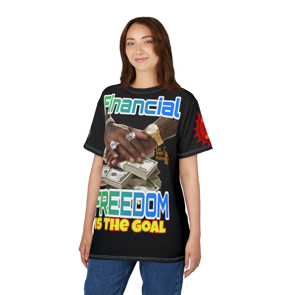 Financial Freedom Unisex Cut & Sew Tee