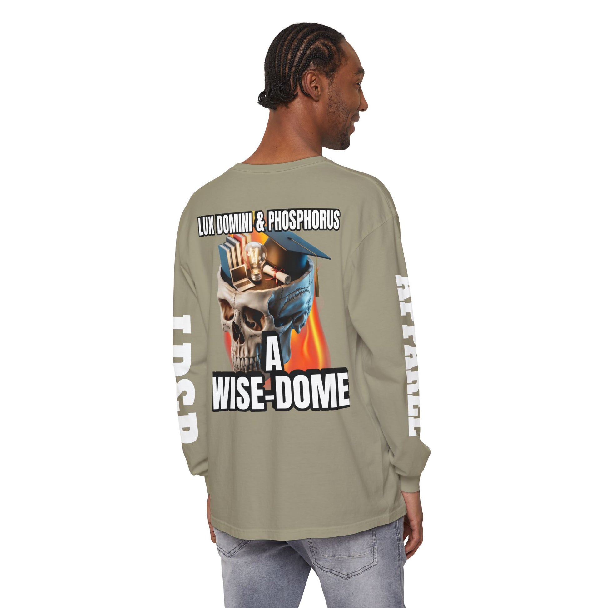 'A Wise-Dome' LD&P APPAREL Long Sleeve Tee