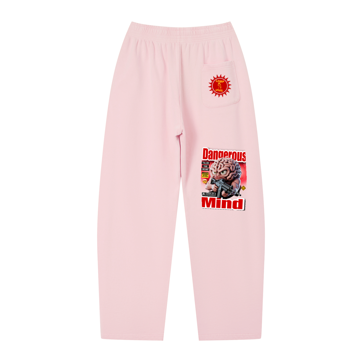 Unisex Vintage Wash Loose Sweatpants