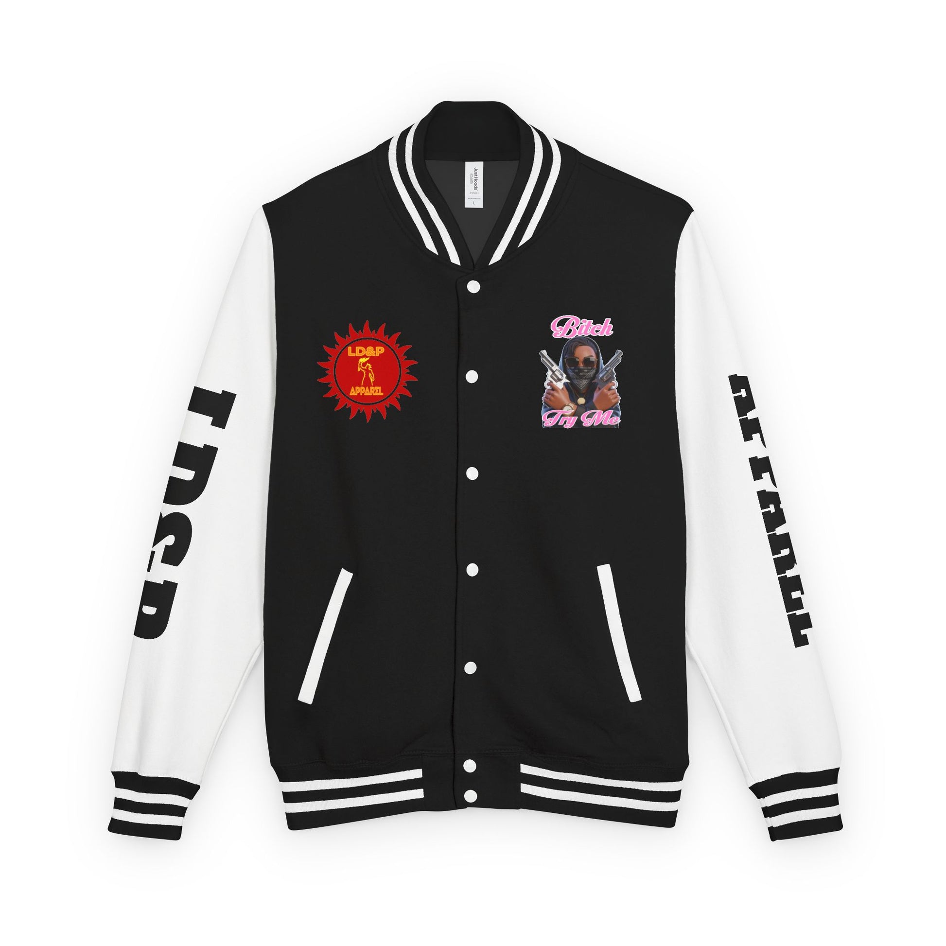 Letterman Jacket - 'Try me' Design