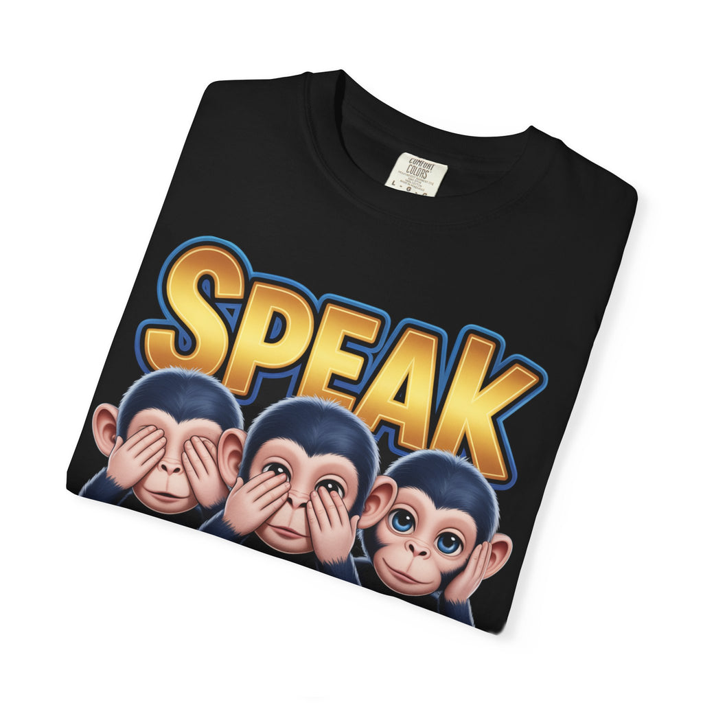 Graphic T-Shirt Speak See Hear No Evil design #2