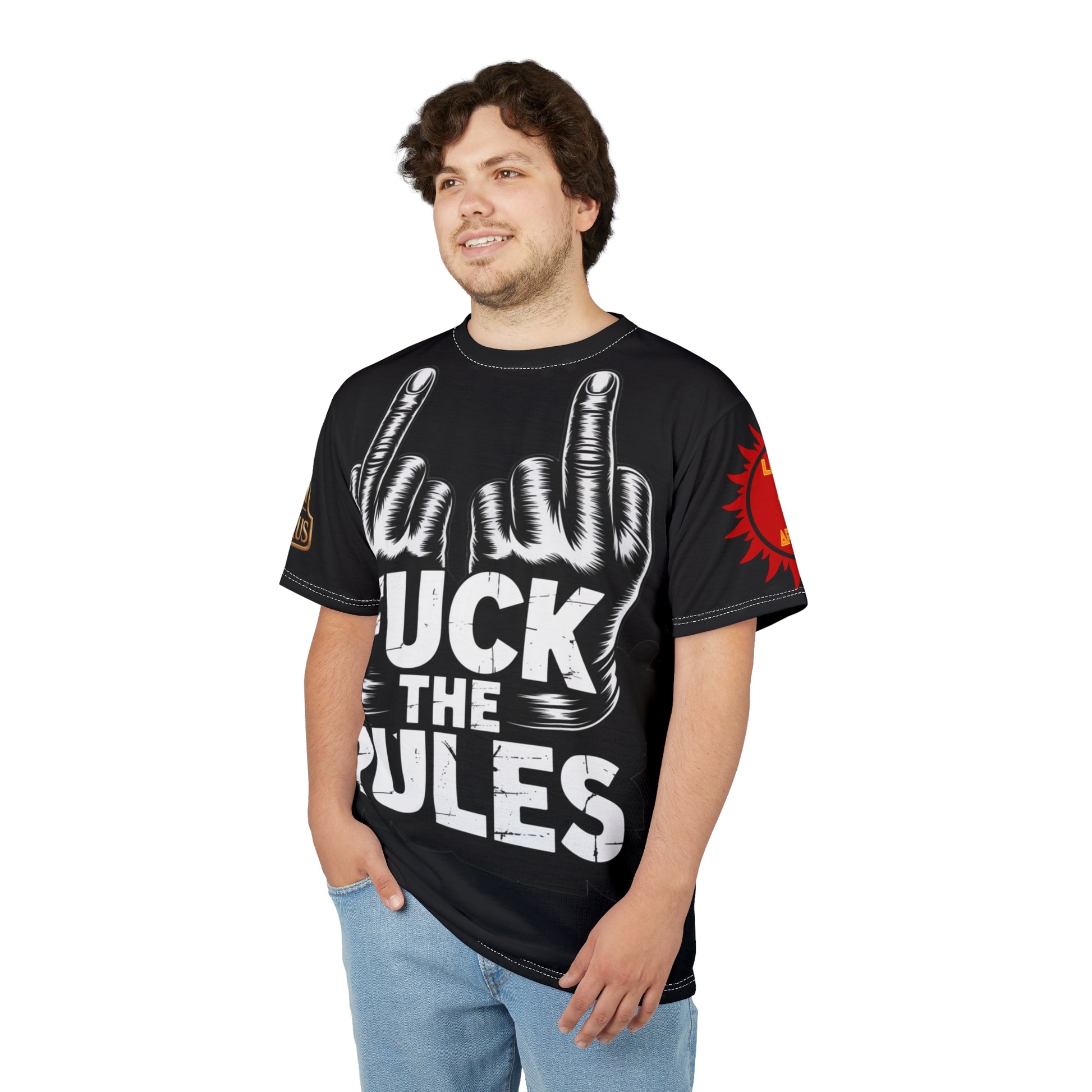 Fuck The Rules Unisex Cut & Sew Tee