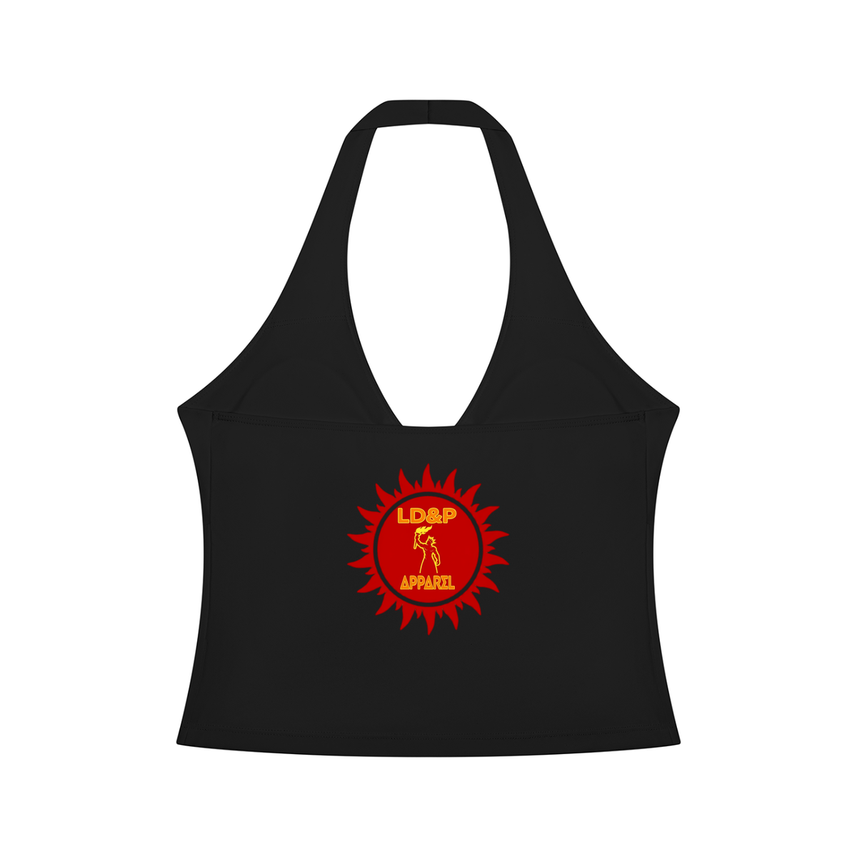 Women’s Ruched Halter Yoga Tank Top