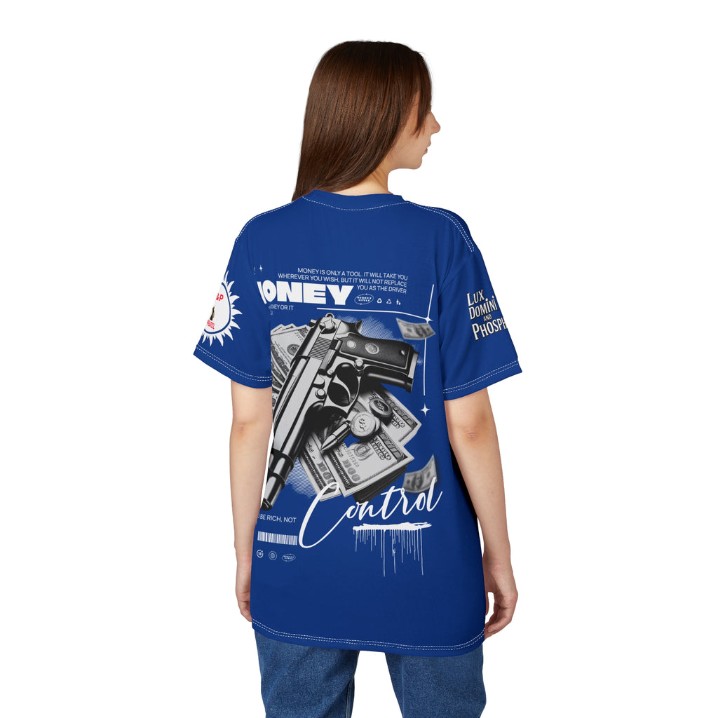 Money Control Graphic Tee LD&P APPAREL BLUE