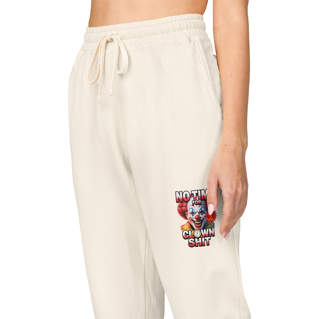 Graphic Sweatpants — 'No Time For Clown Shit Joggers