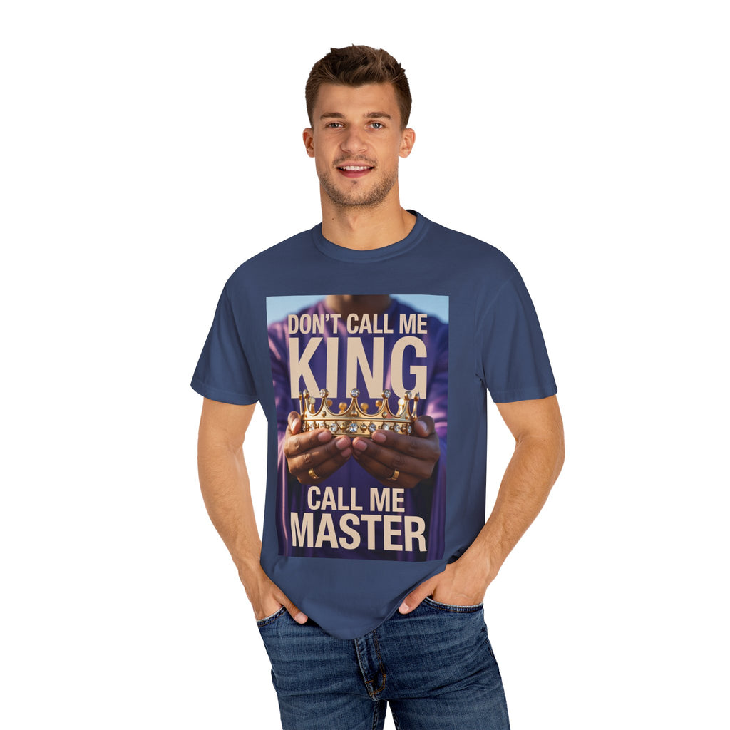 Unisex T-shirt Call Me Master Design
