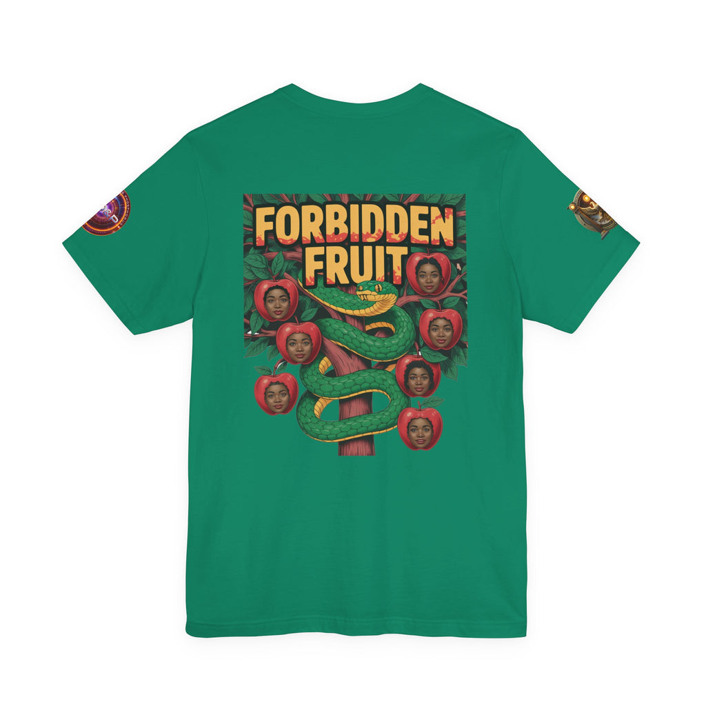 Short Sleeve Tee - Tree of Knowledge Forbidden Fruit Design