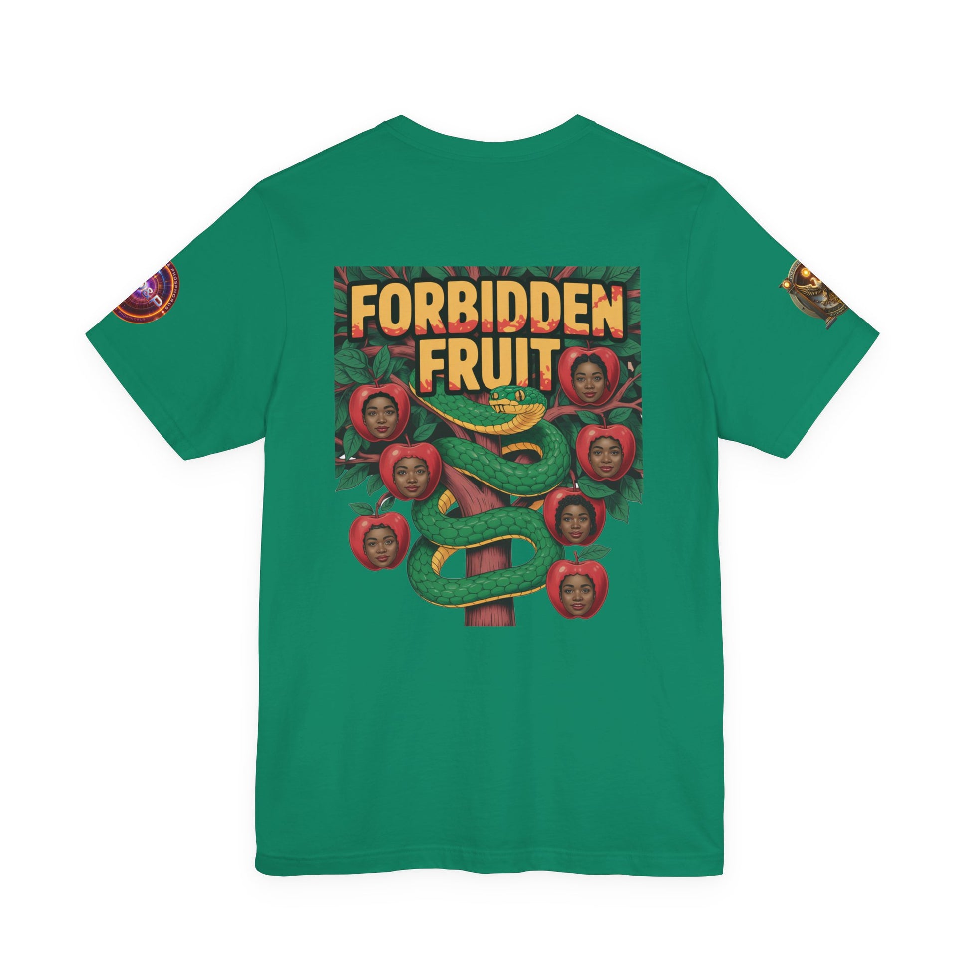 Short Sleeve Tee - Tree of Knowledge Forbidden Fruit Design