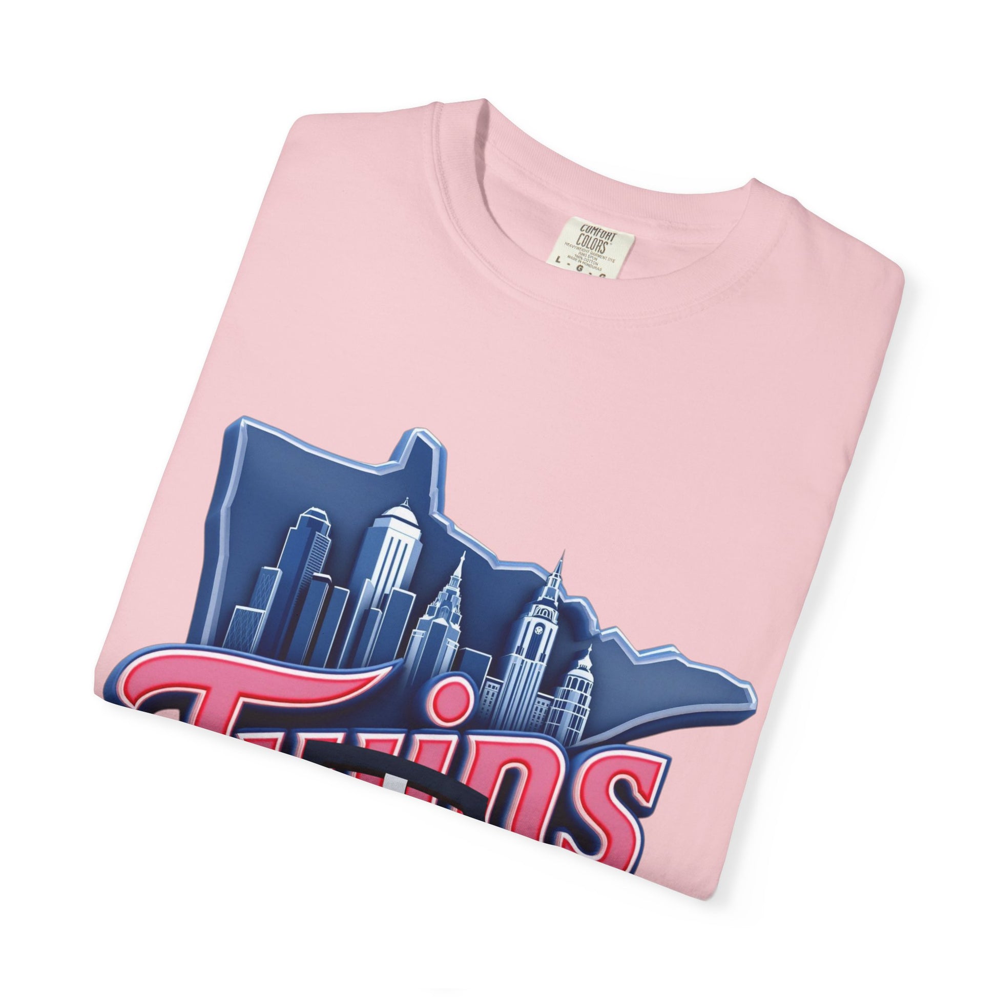 Twin City Unisex T-Shirt, Sporty Tee for Fans, Garment-Dyed Shirt, Perfect for Game Day, Show Your Team Spirit!