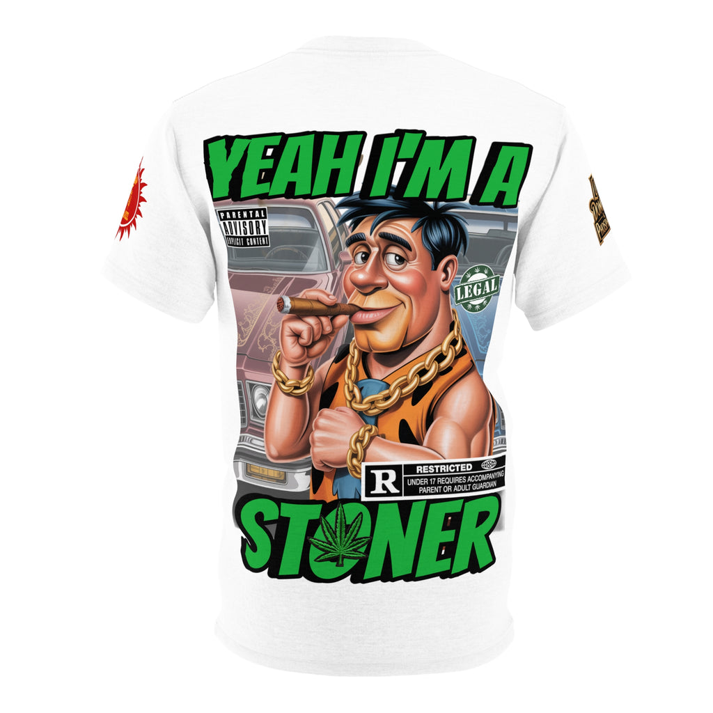 Yeah I'm a Stoner T-Shirt LD&P APPAREL white
