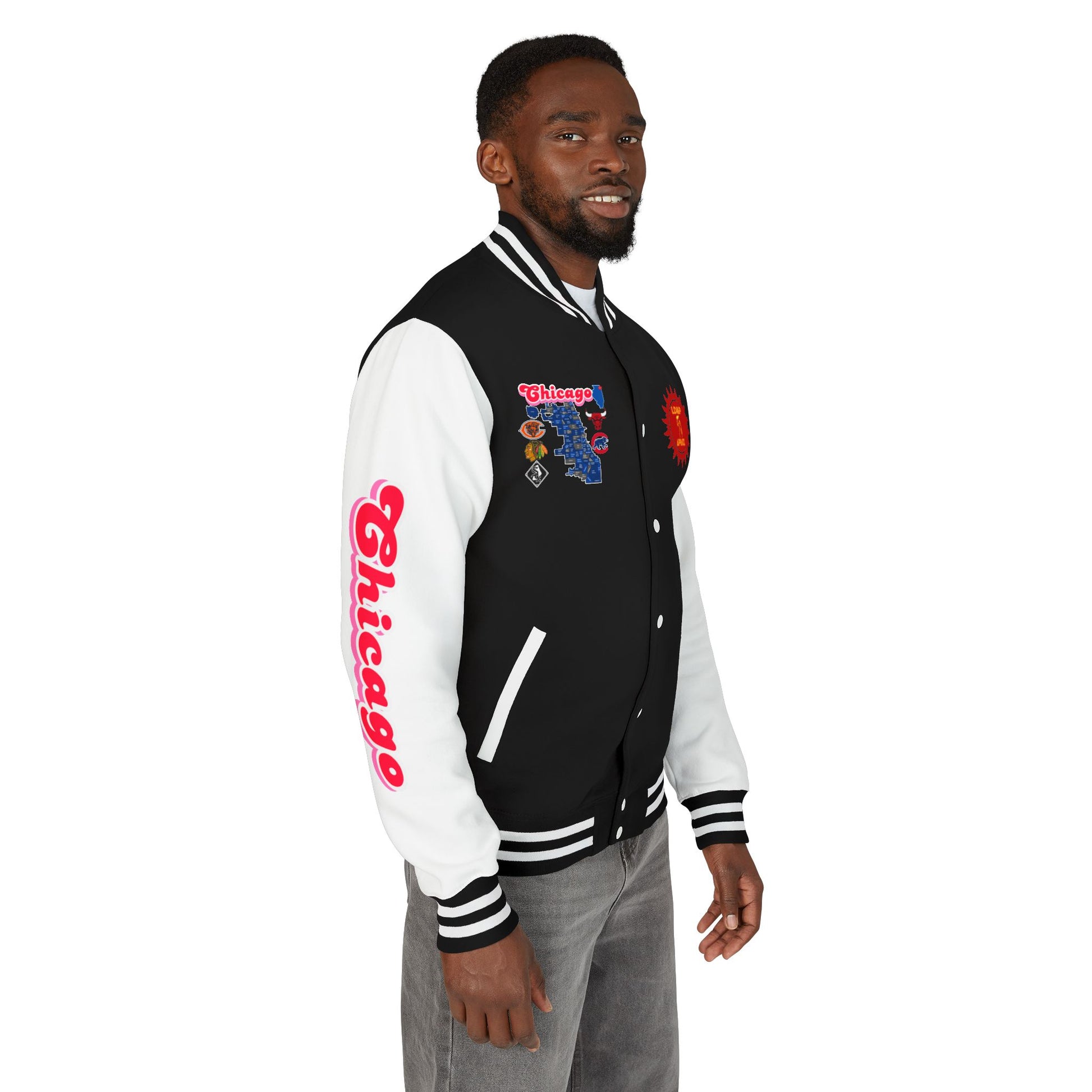 Letterman Jacket Chicago Design