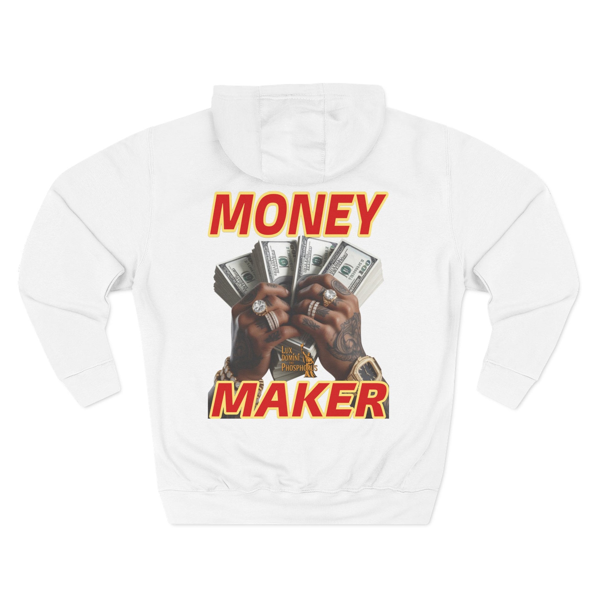 Fleece Hoodie - Money Maker Design